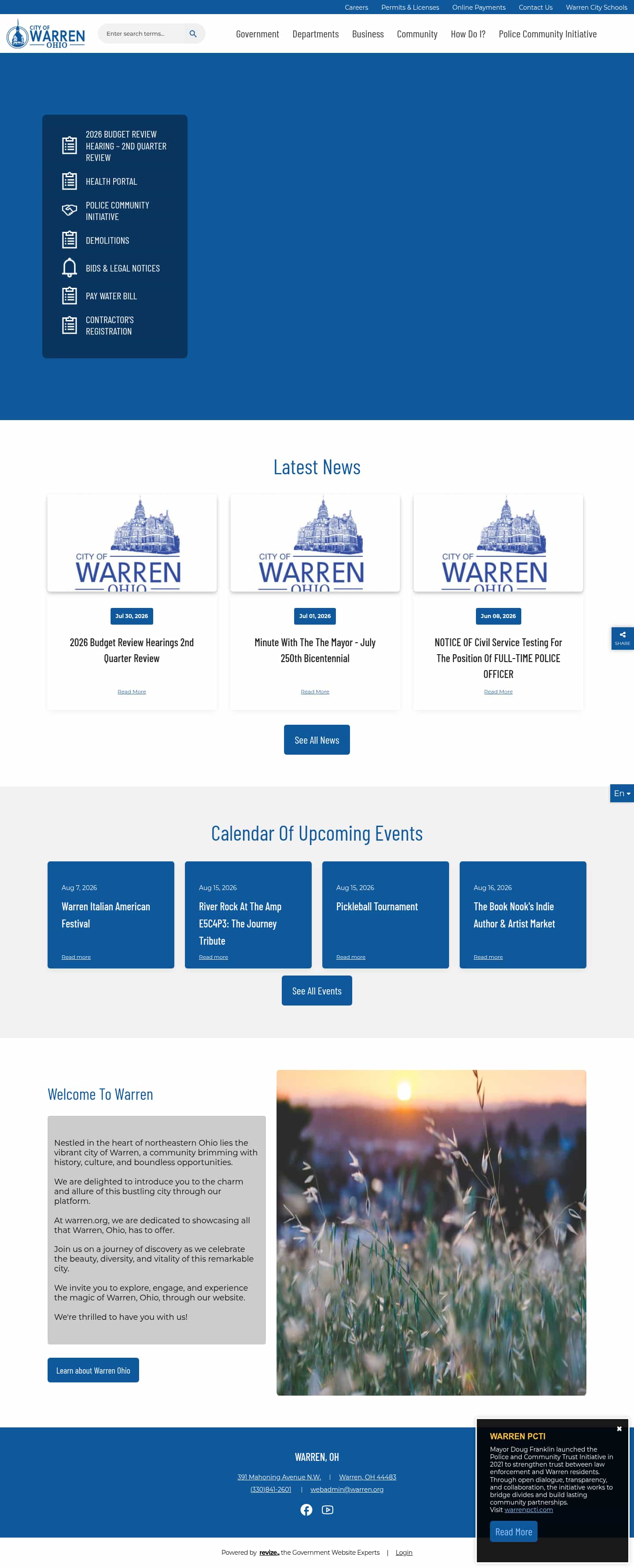 Latest website image capture