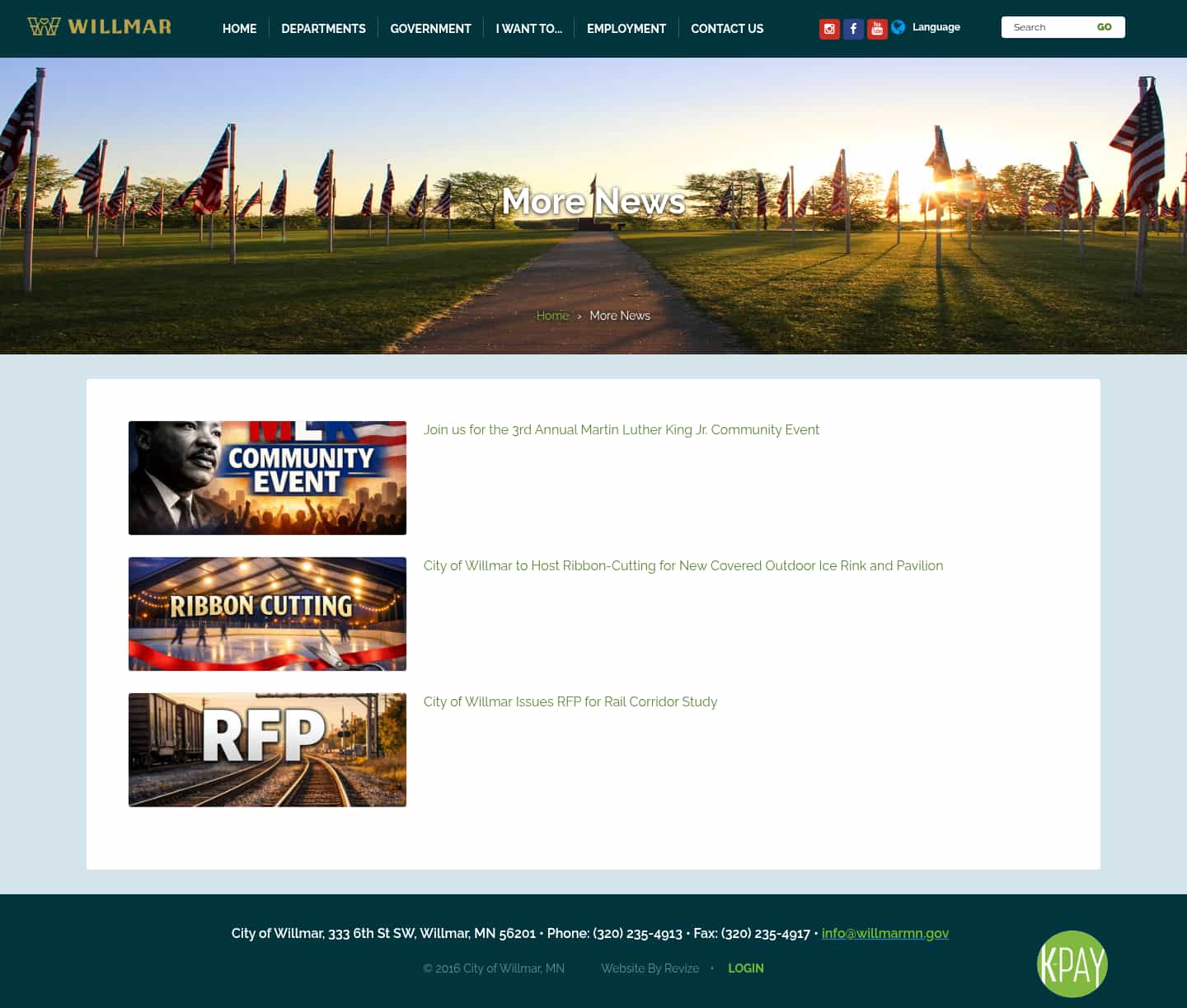 Latest website image capture