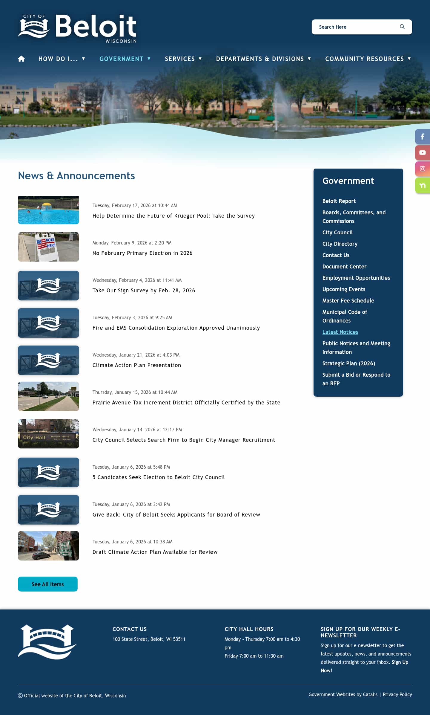 Latest website image capture