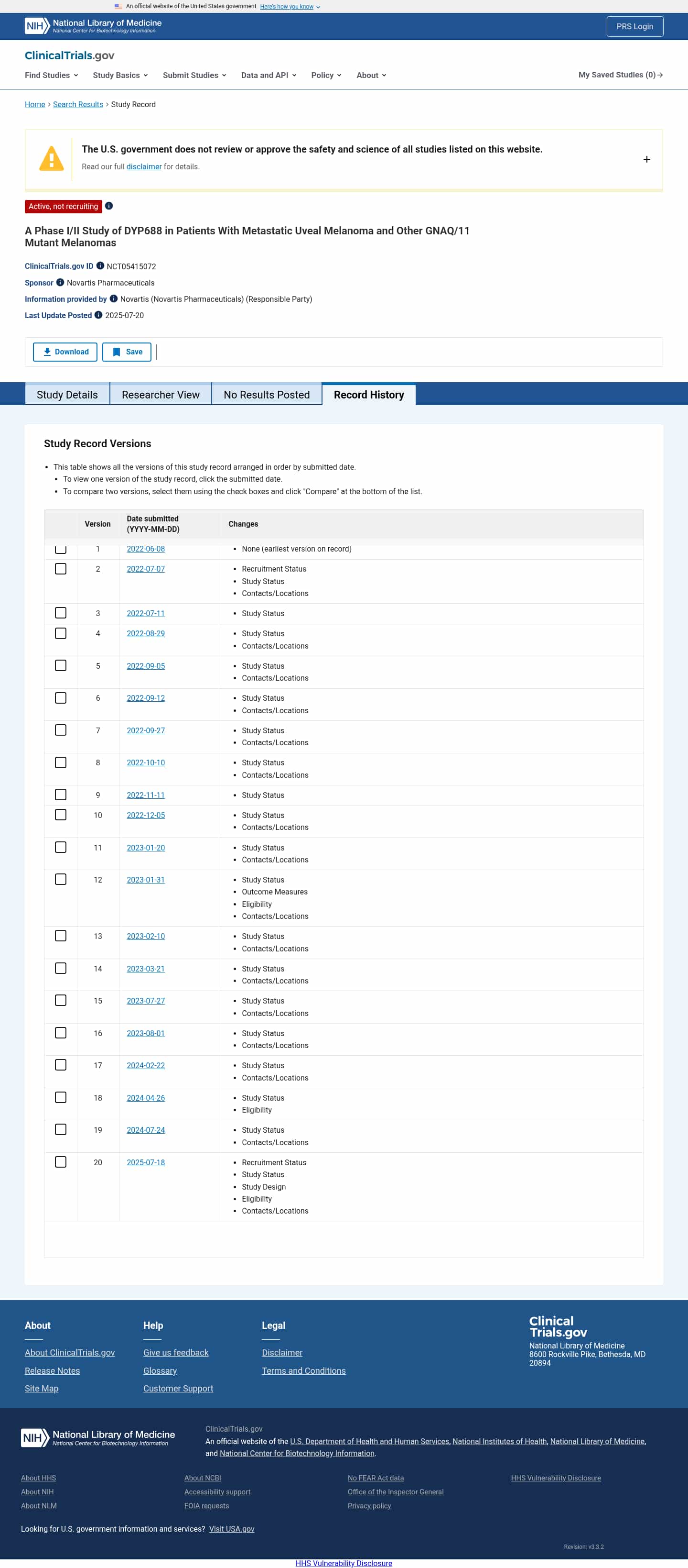 Latest website image capture