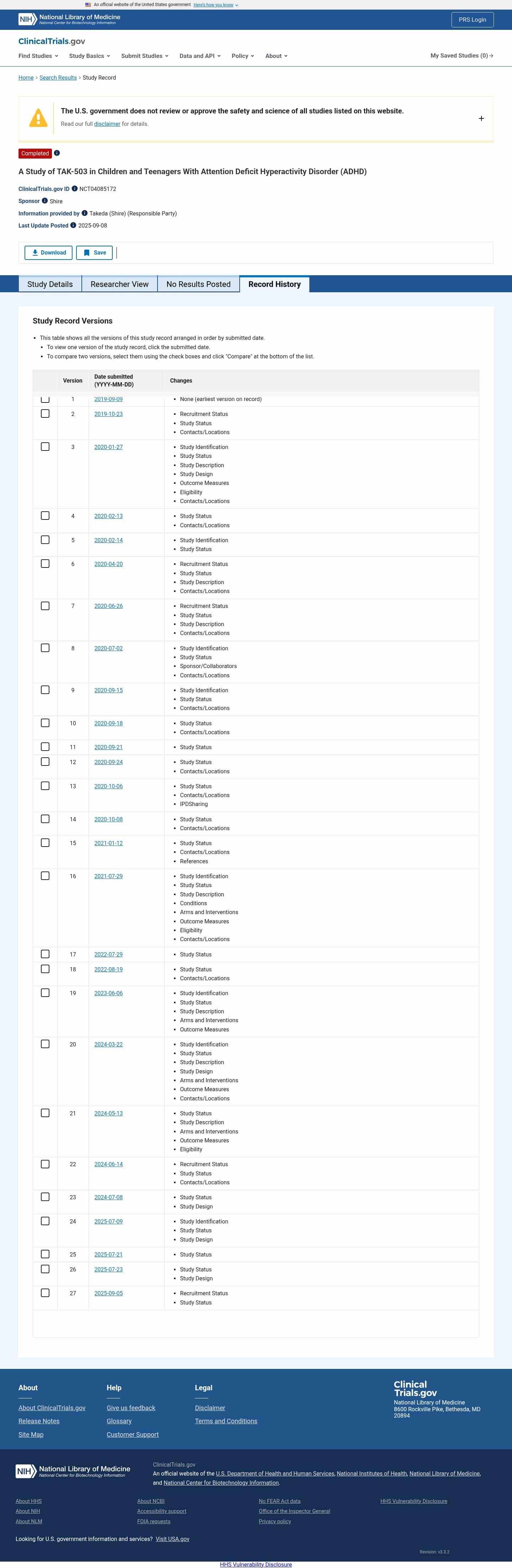 Latest website image capture