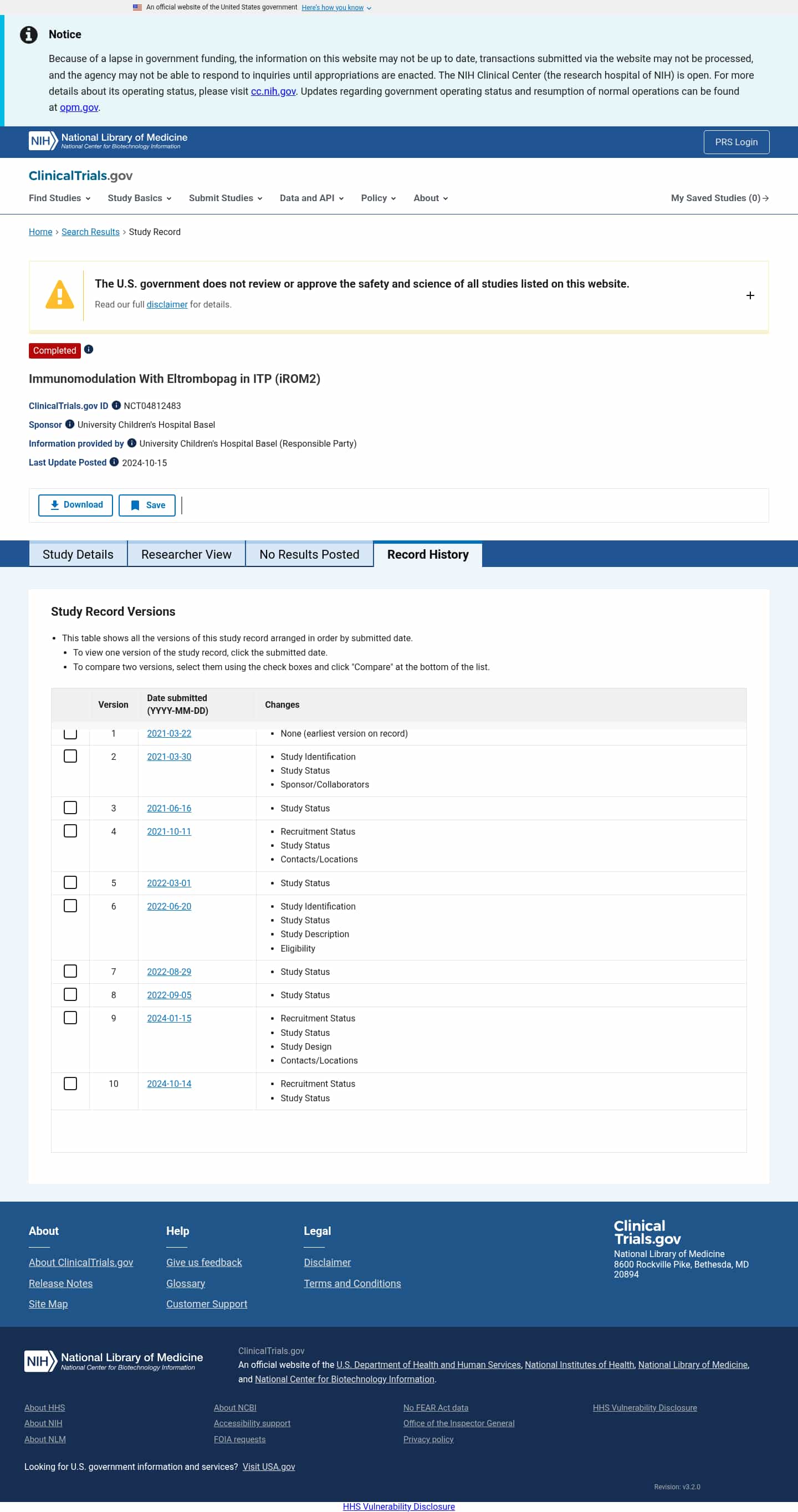 Latest website image capture