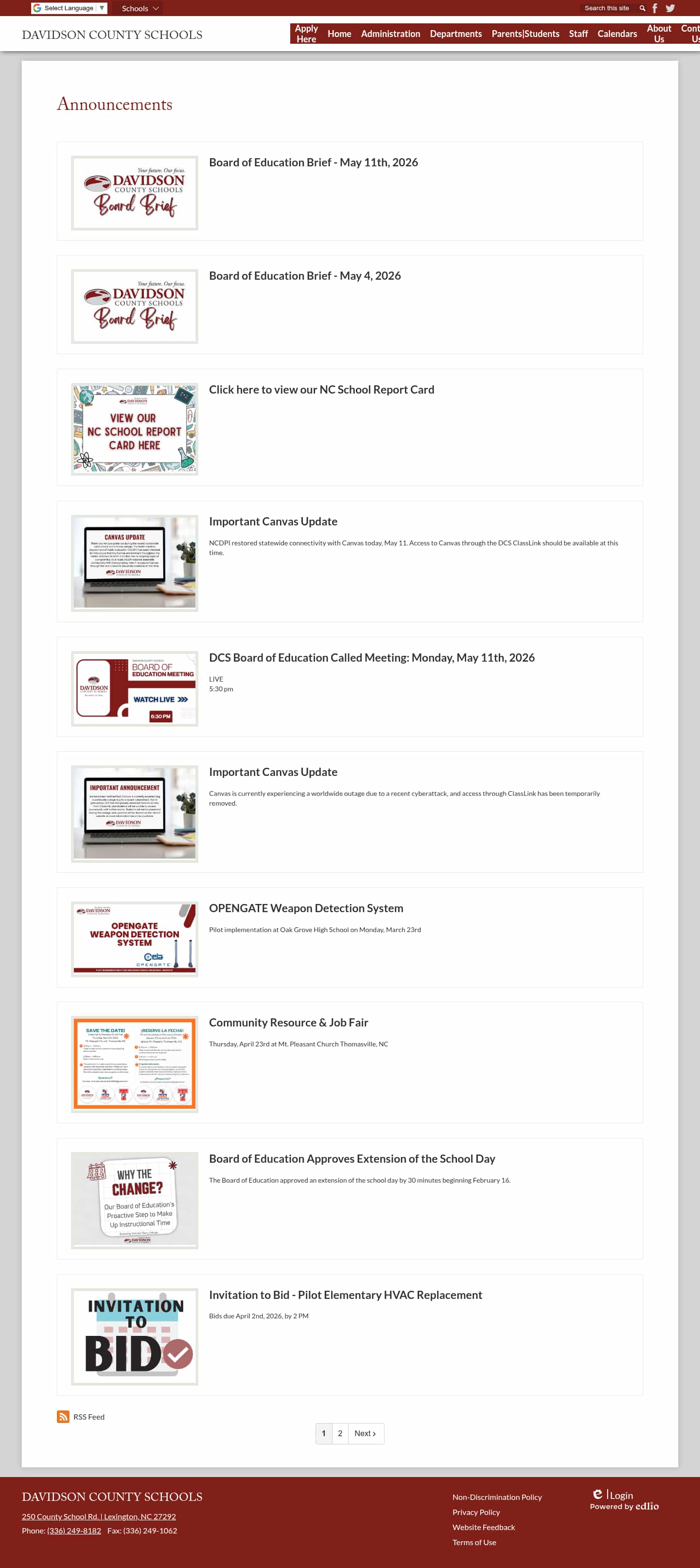 Latest website image capture