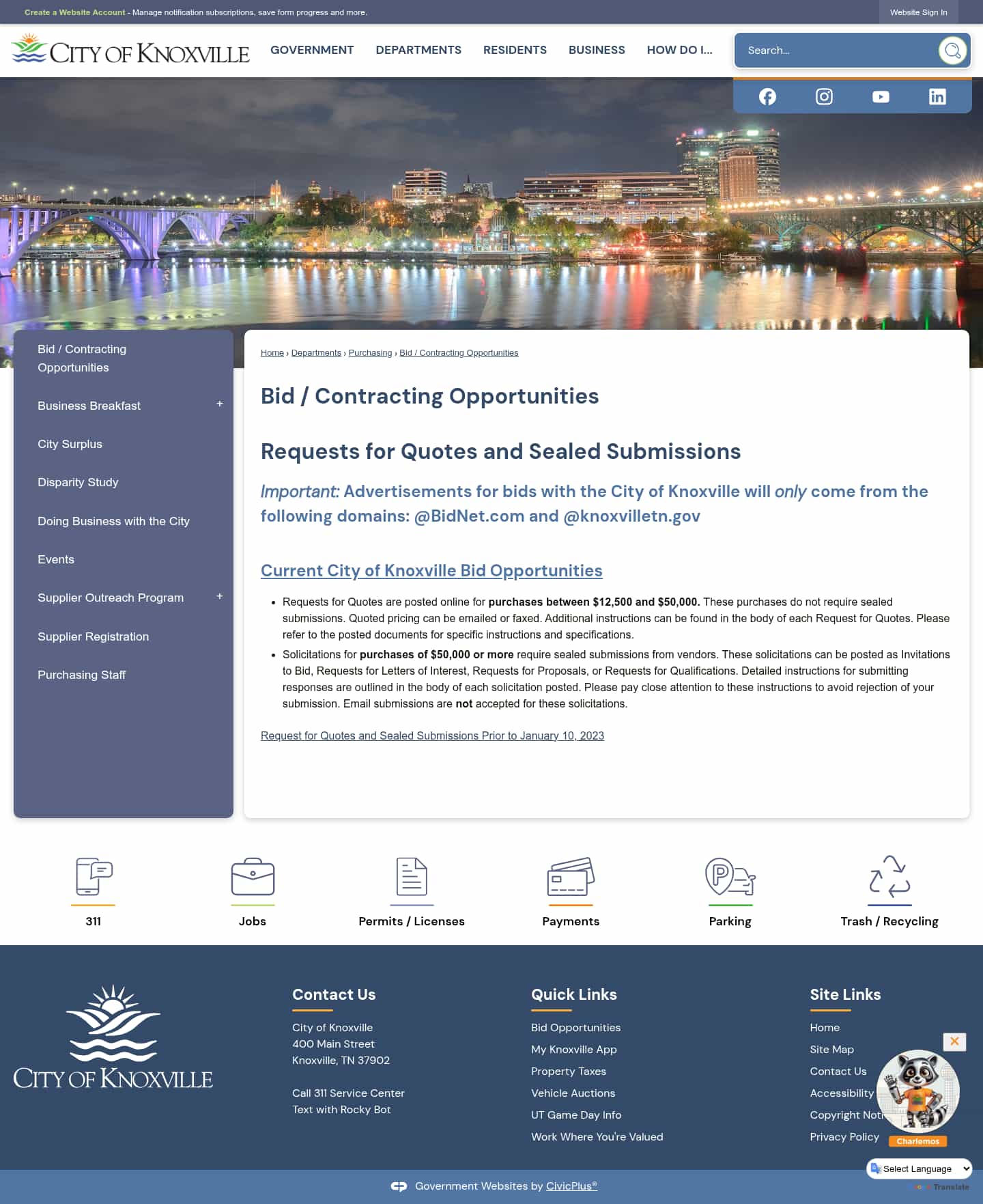 Latest website image capture