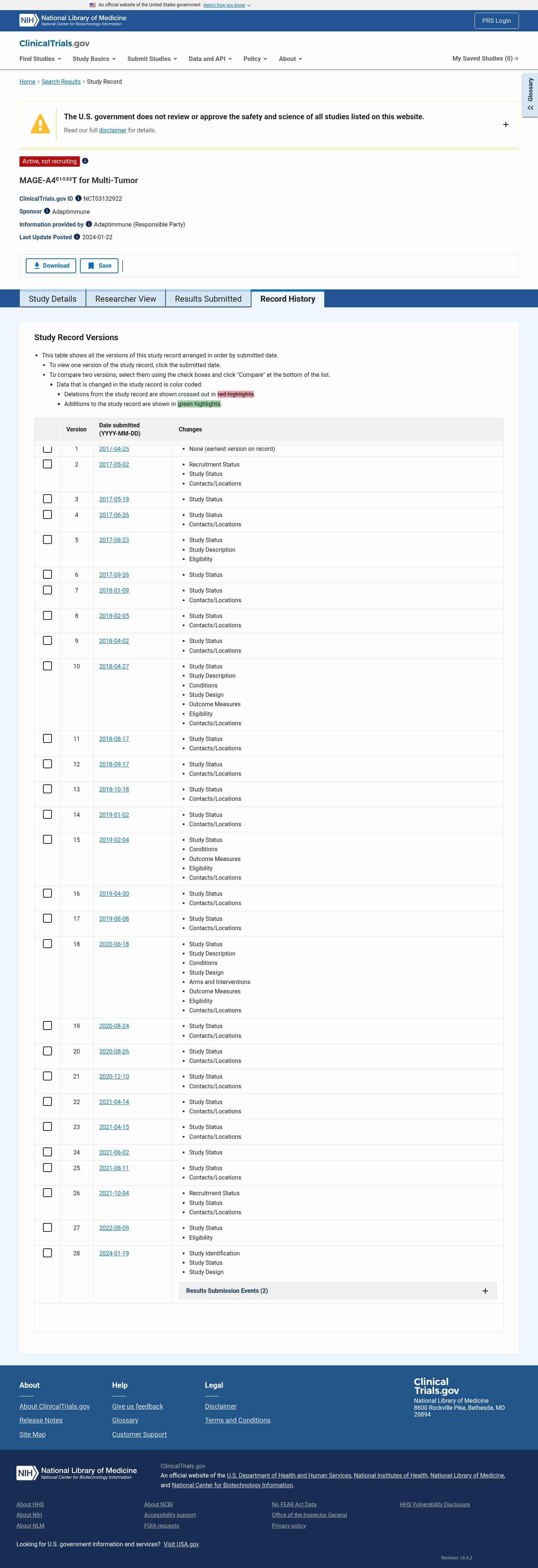 Latest website image capture