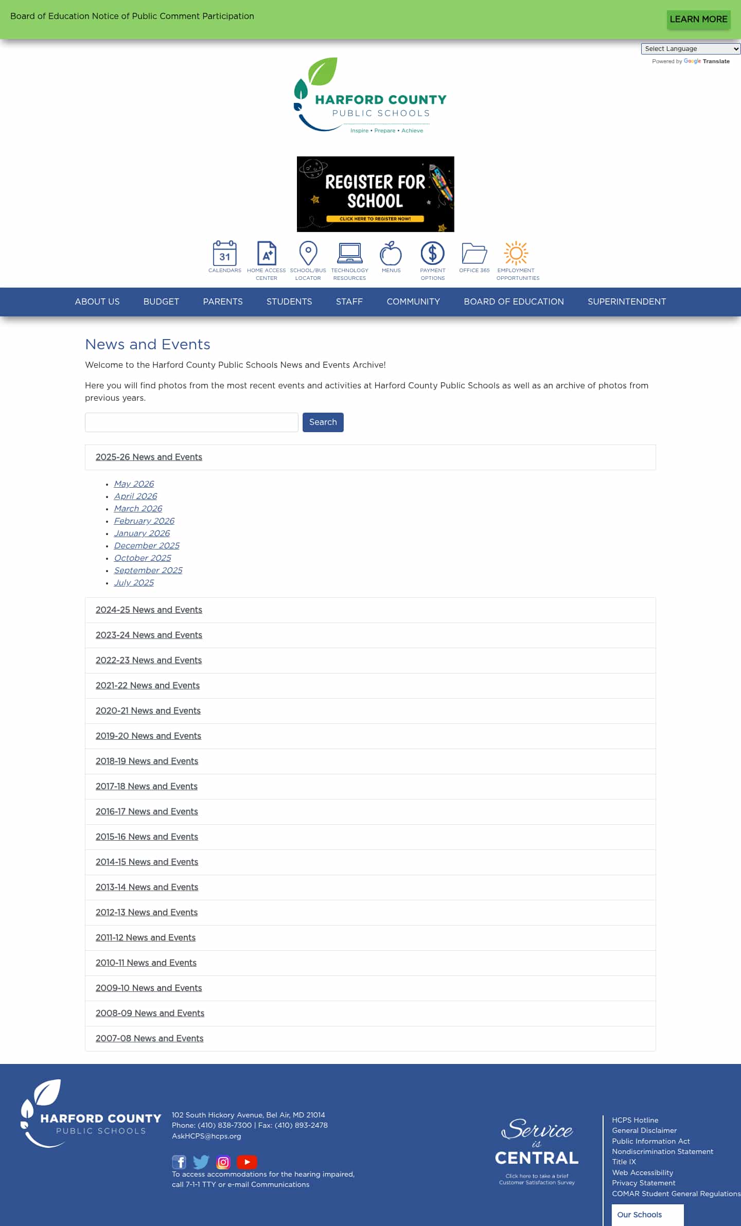 Latest website image capture