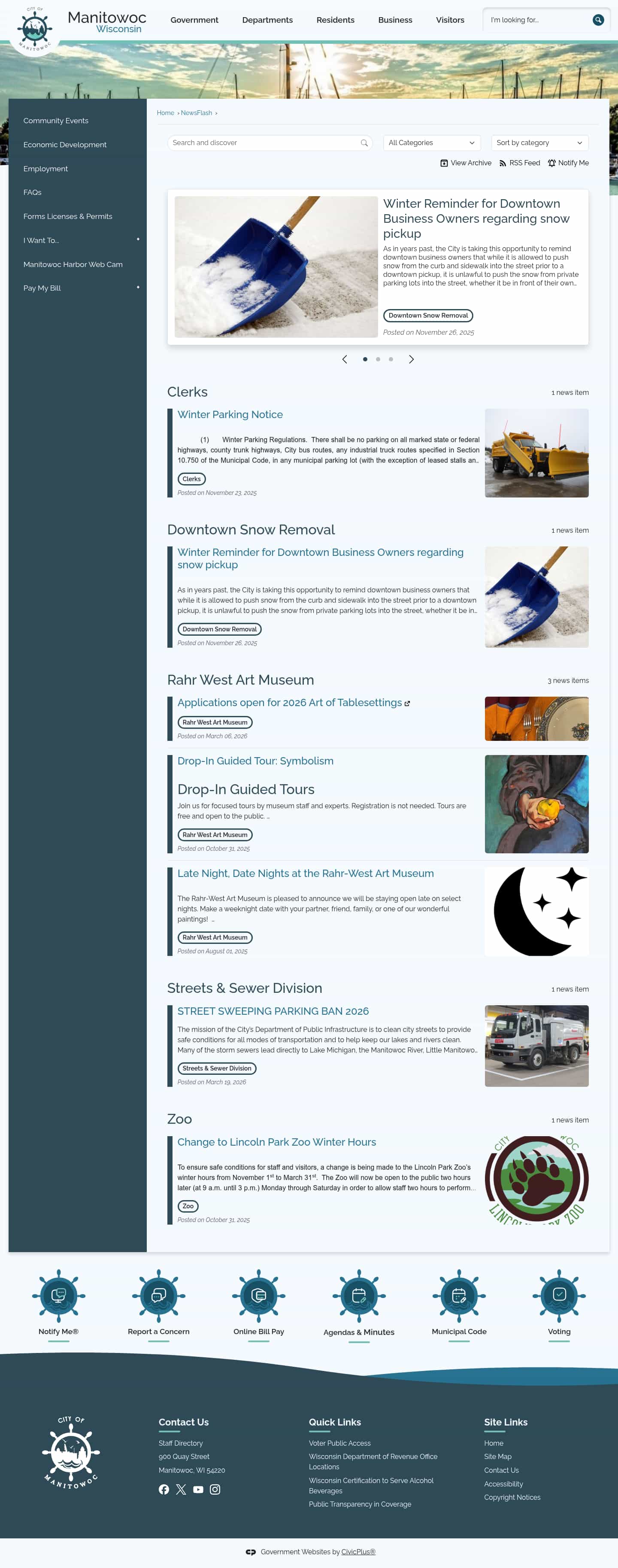 Latest website image capture