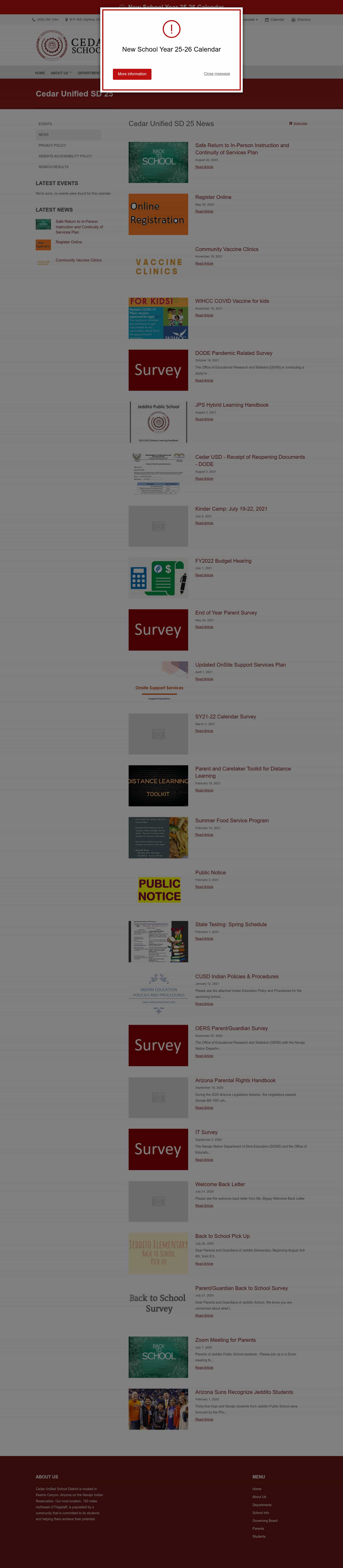 Latest website image capture