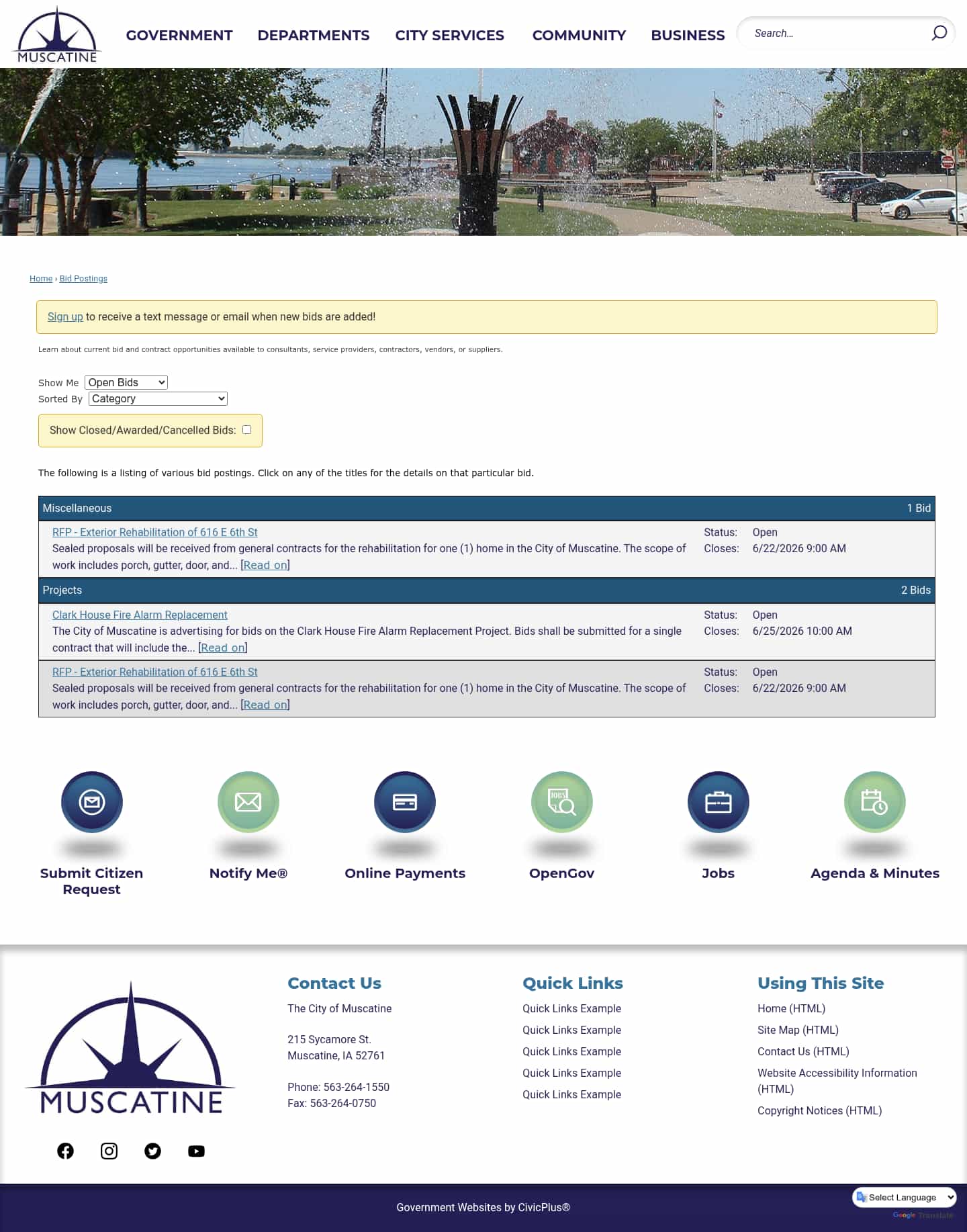 Latest website image capture