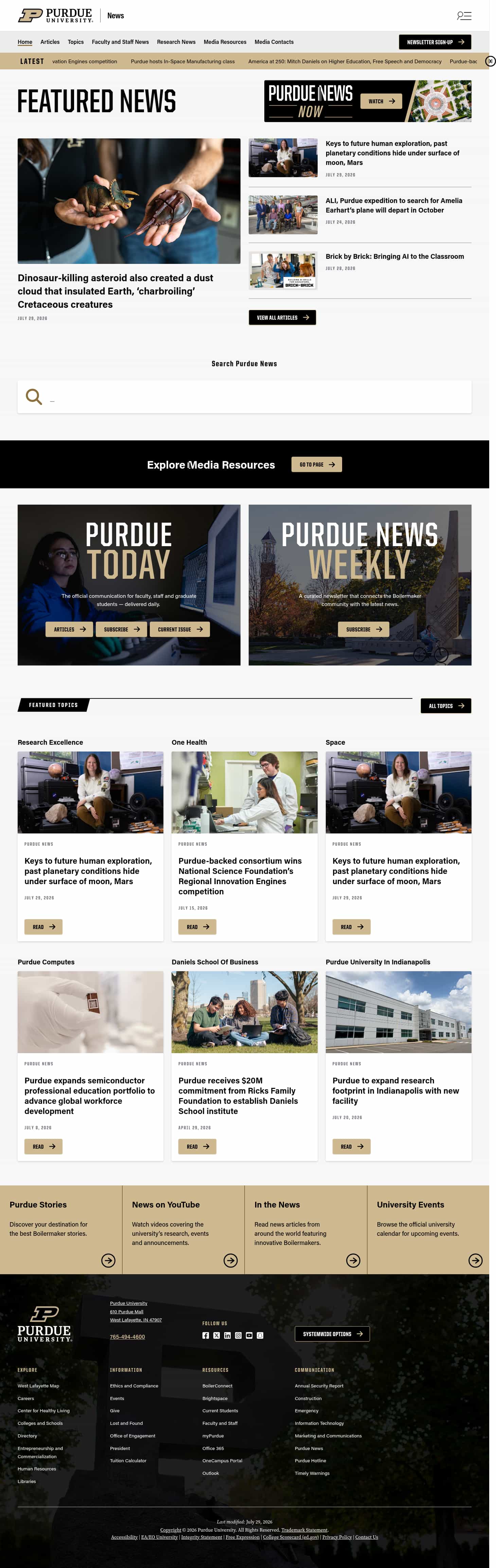 Latest website image capture