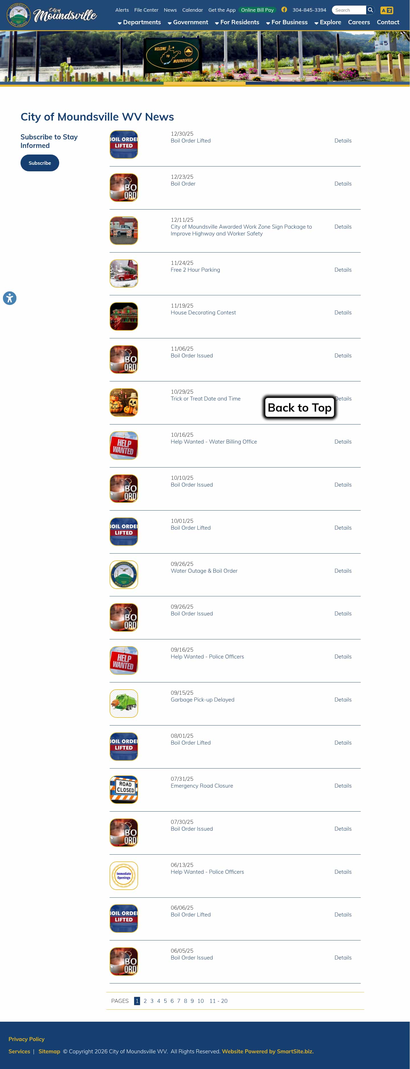 Latest website image capture