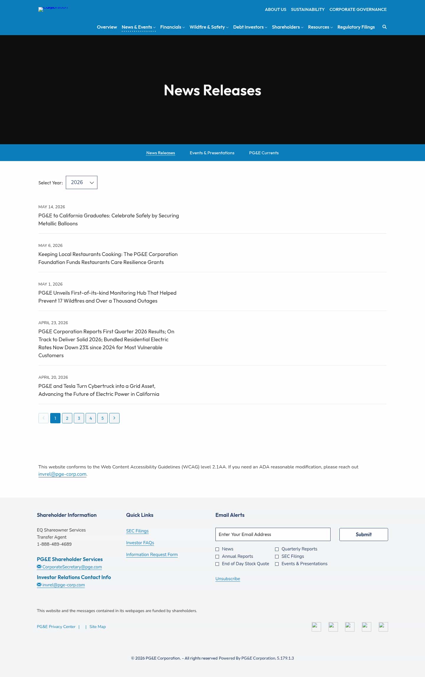 Latest website image capture