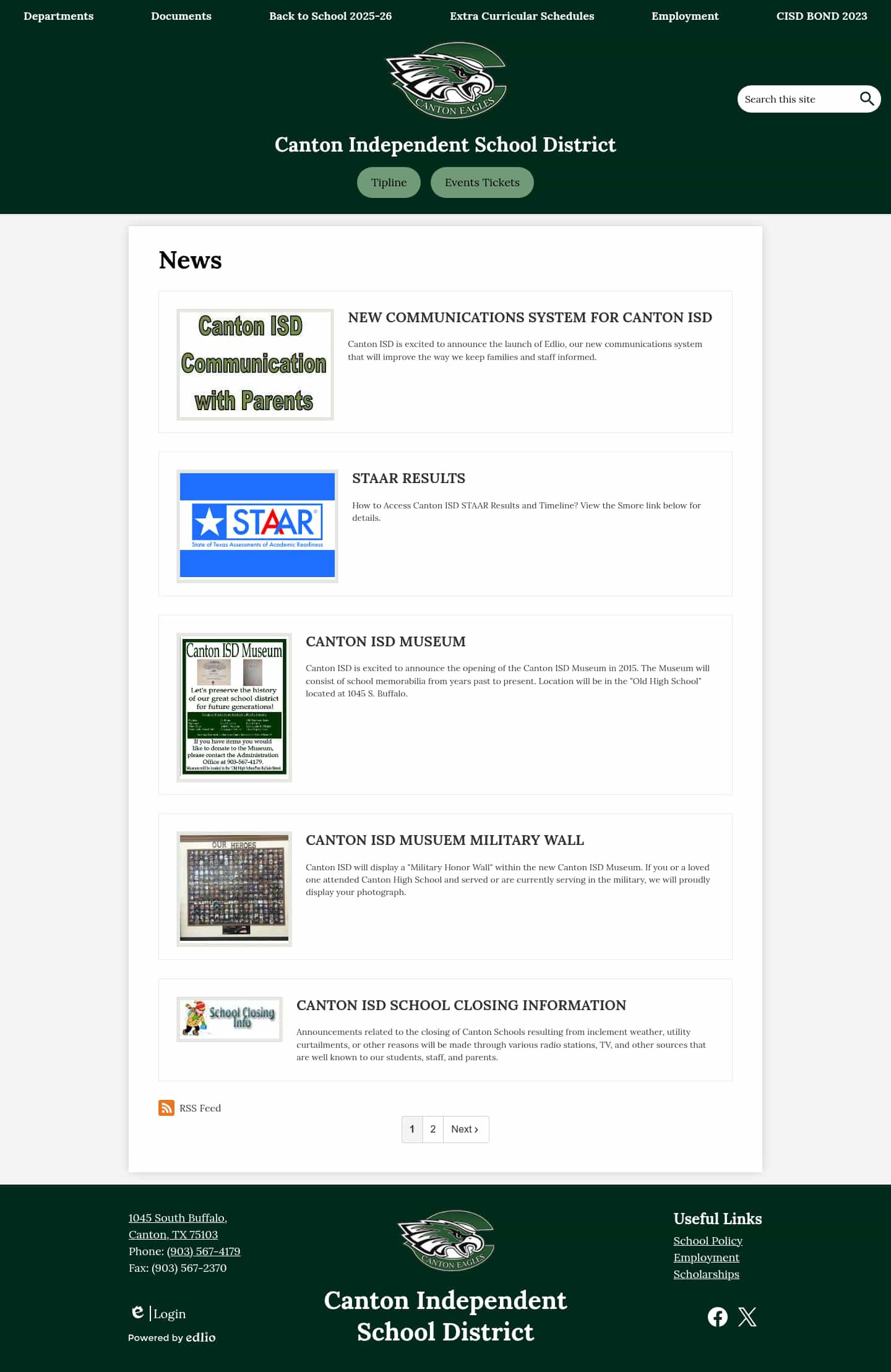 Latest website image capture