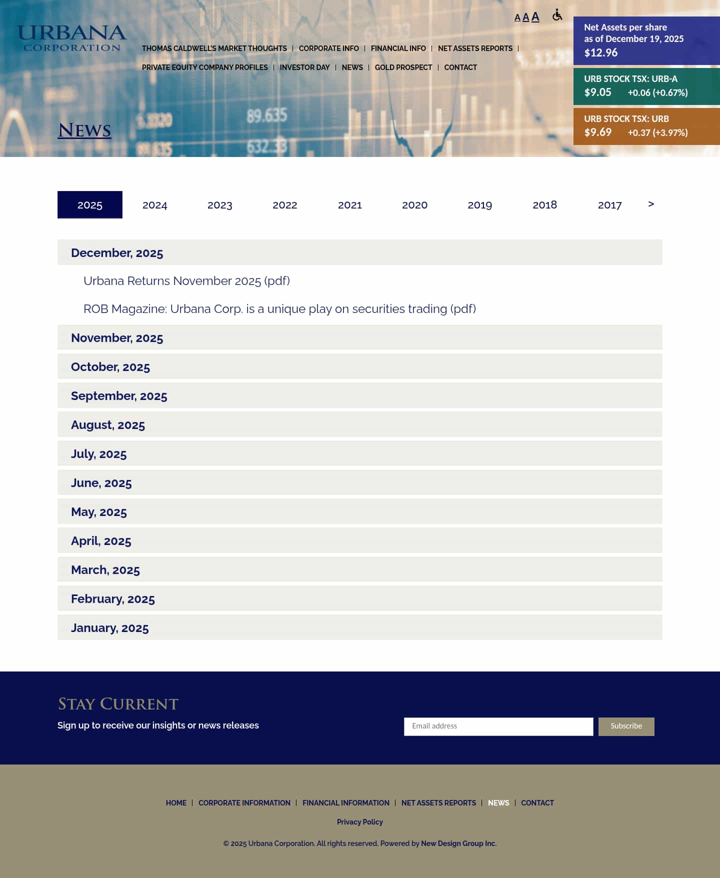 Latest website image capture