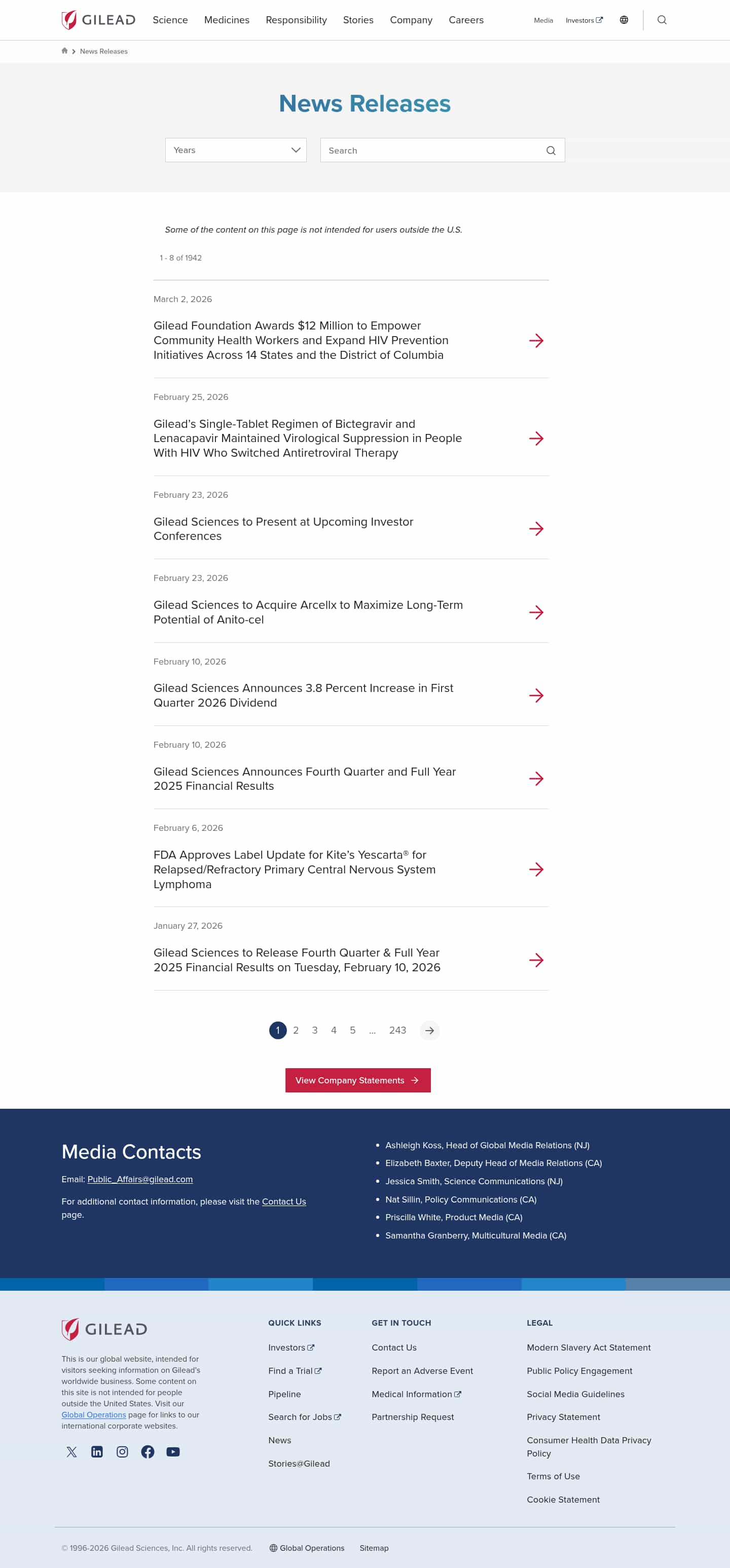 Latest website image capture