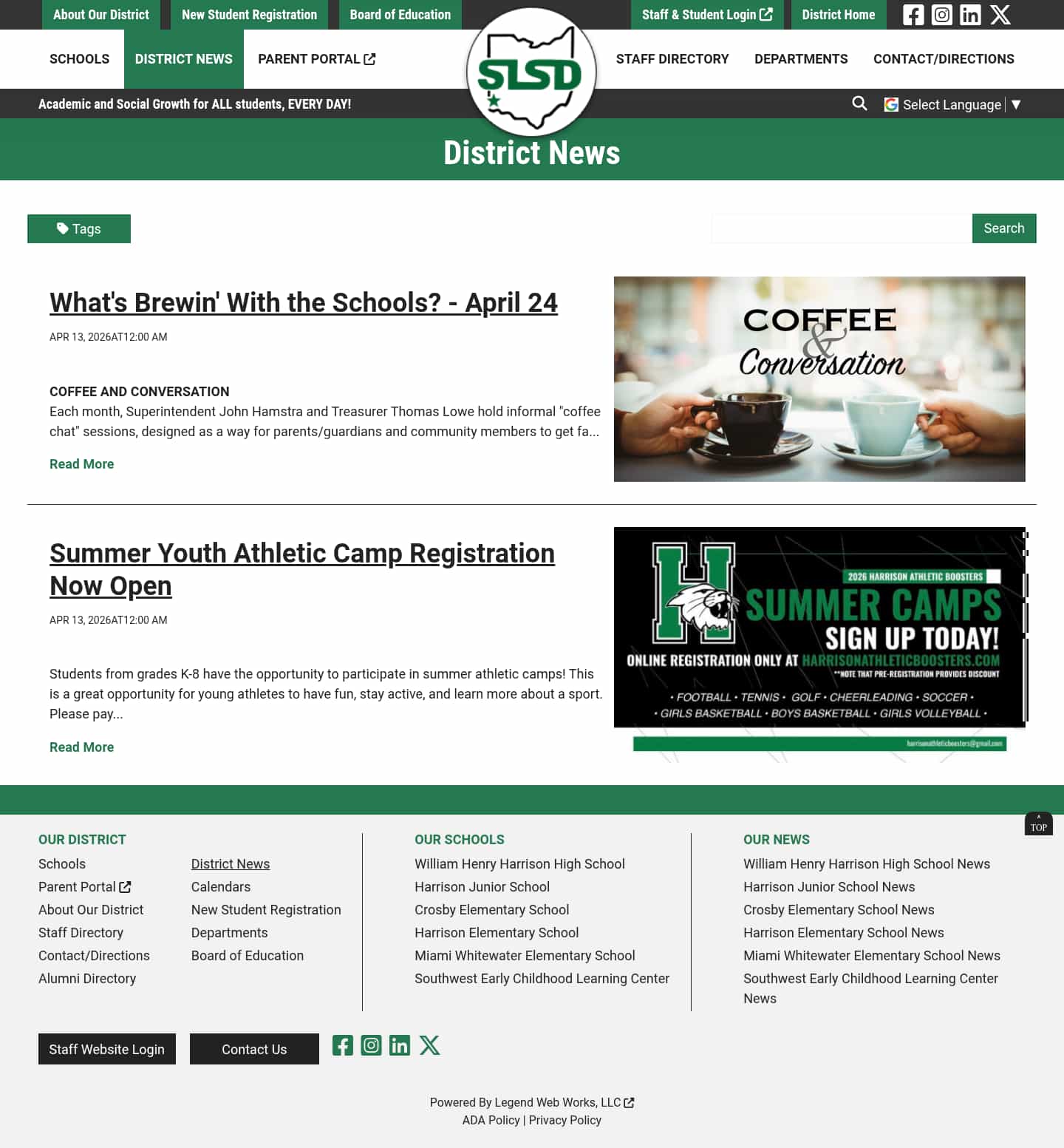 Latest website image capture