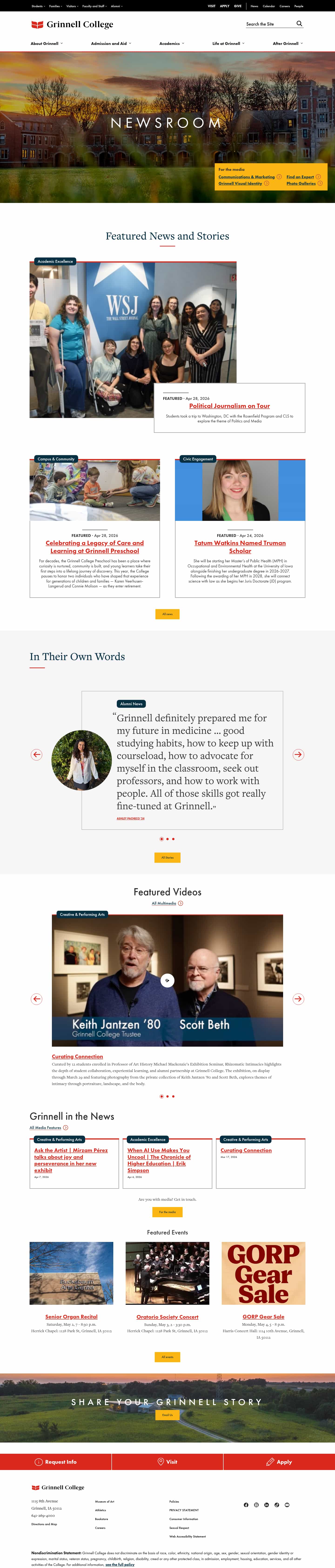 Latest website image capture