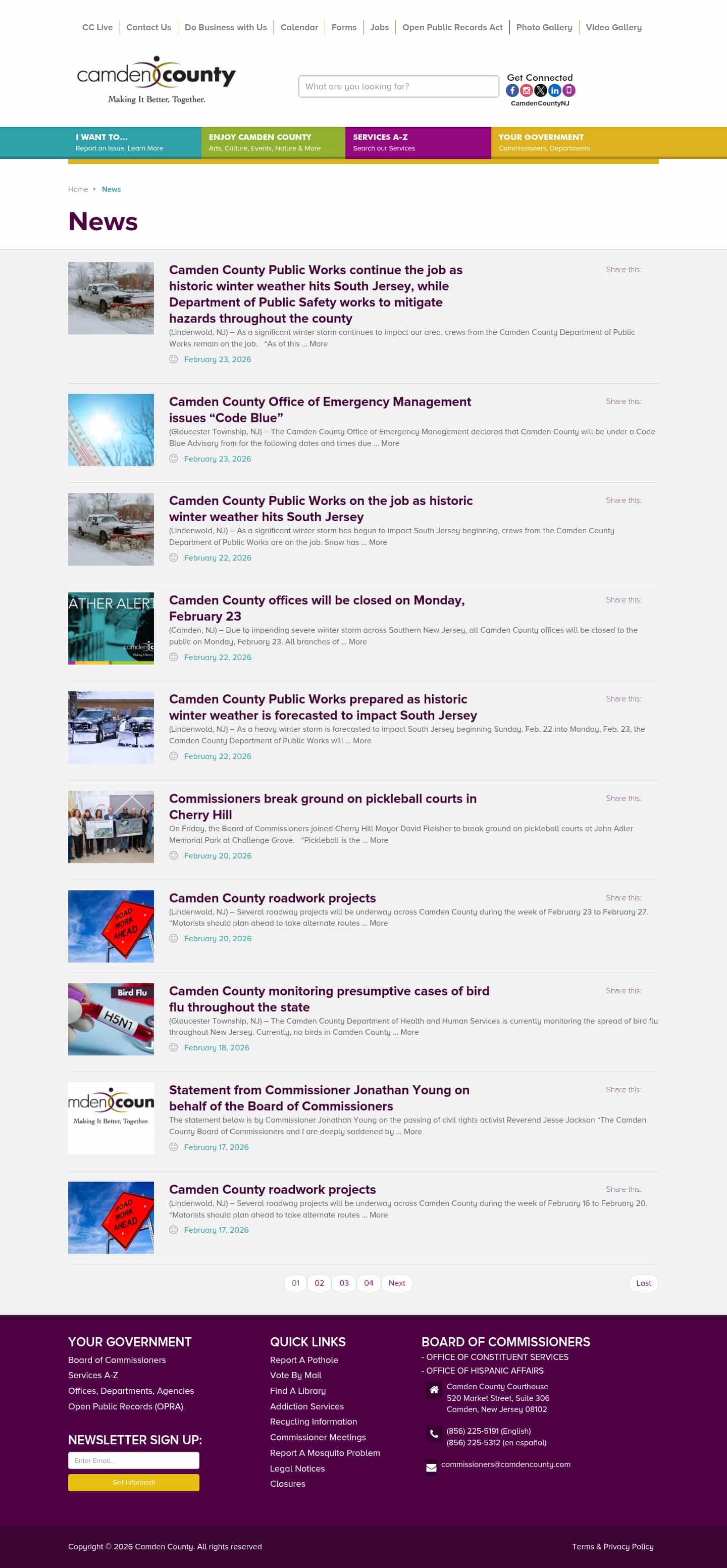 Latest website image capture