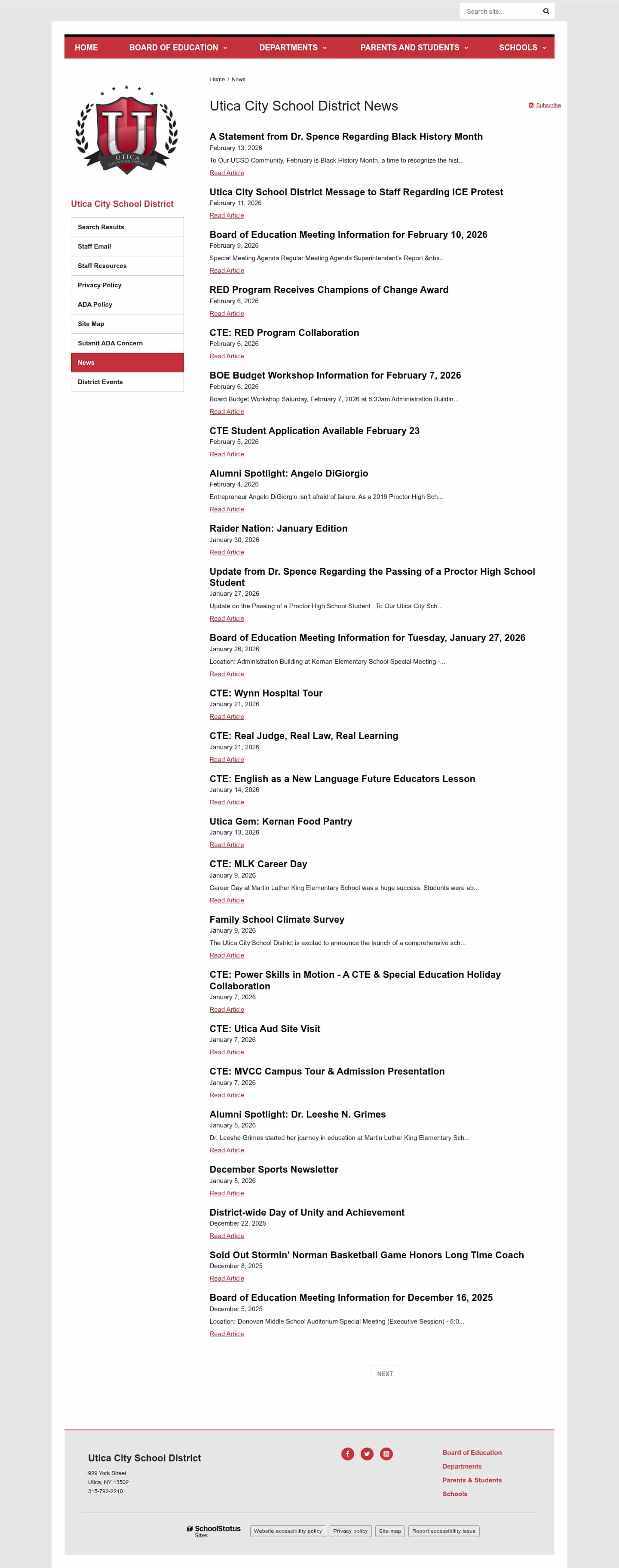 Latest website image capture