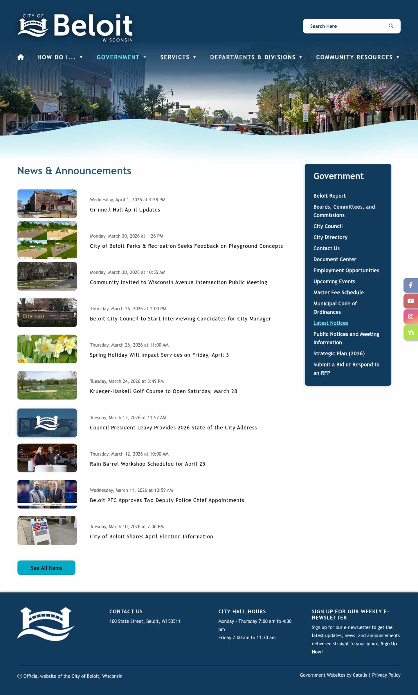 Latest website image capture