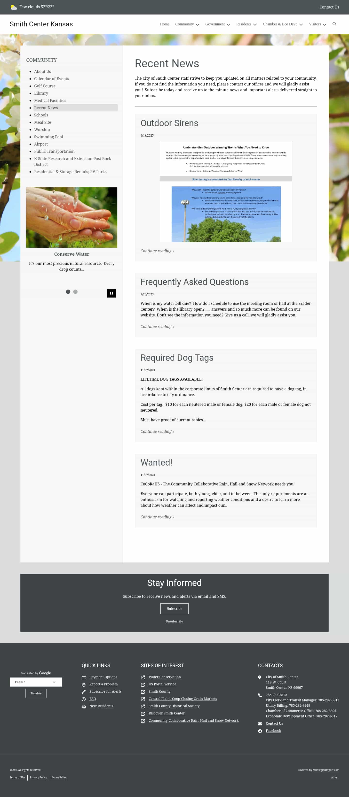 Latest website image capture