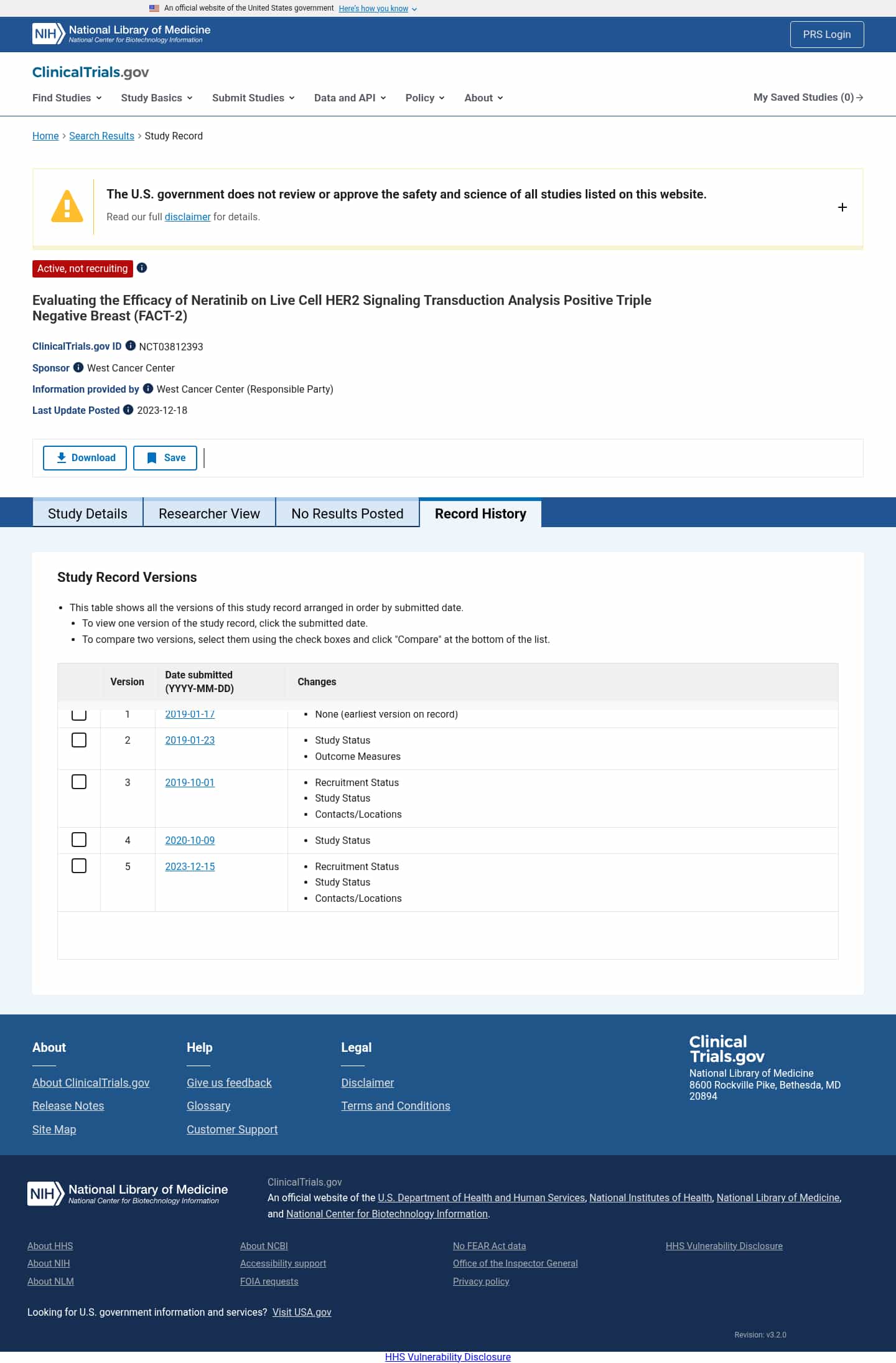 Latest website image capture