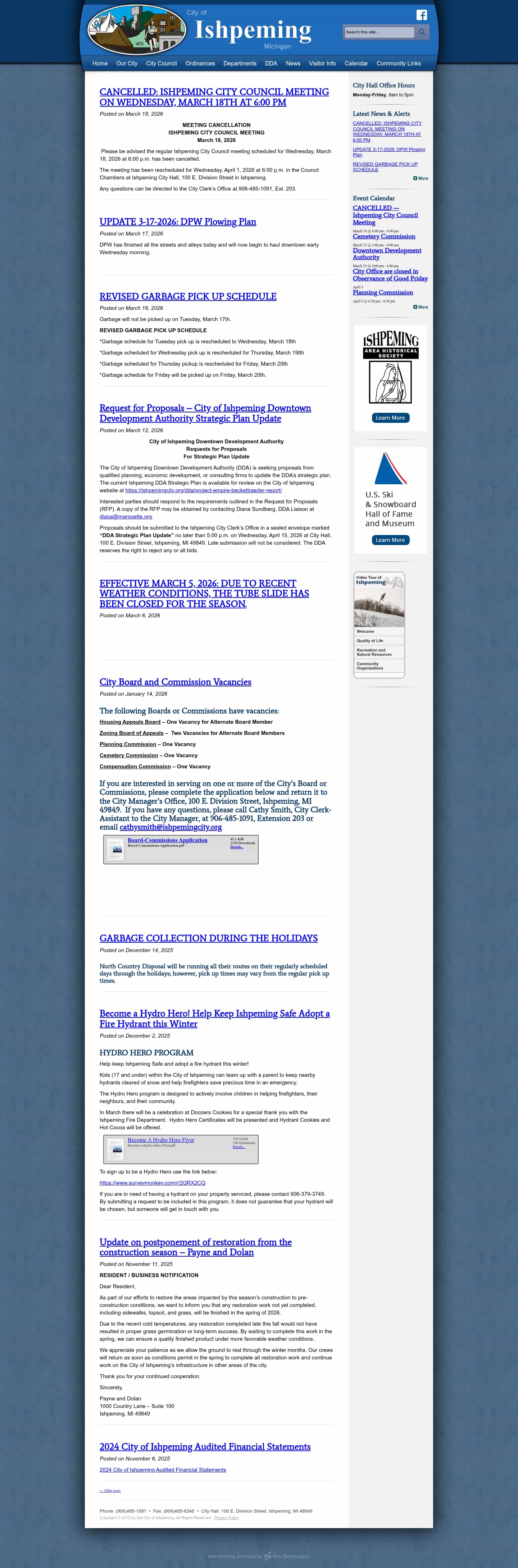 Latest website image capture