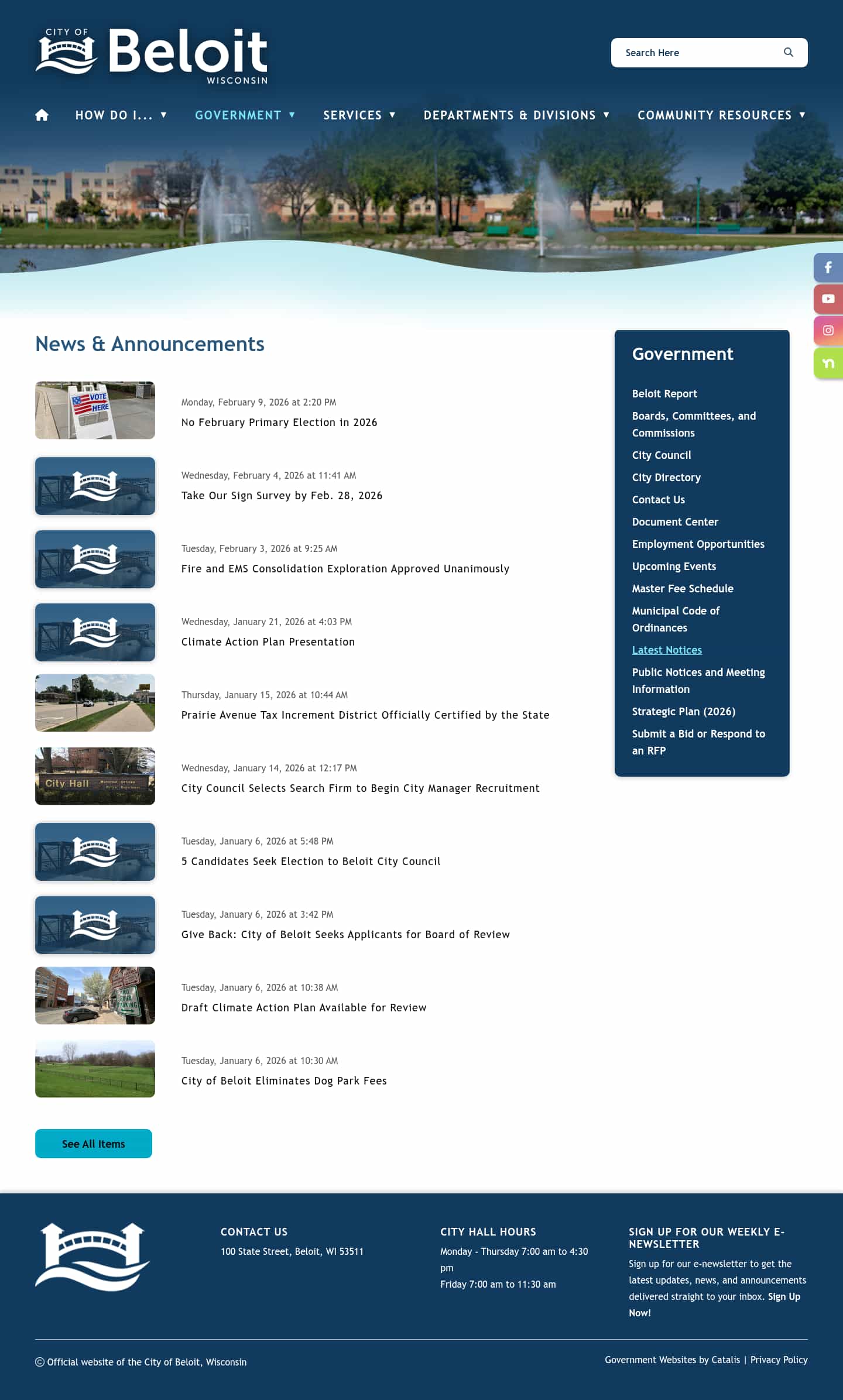 Latest website image capture