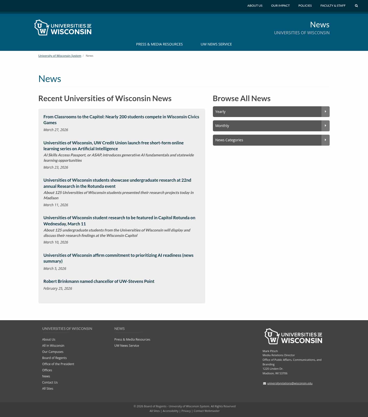 Latest website image capture