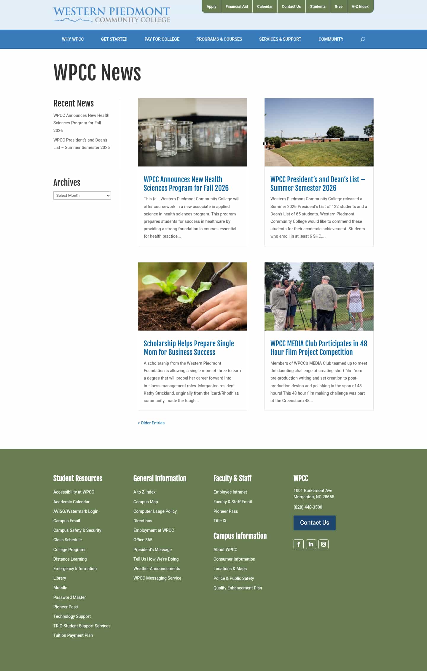 Latest website image capture