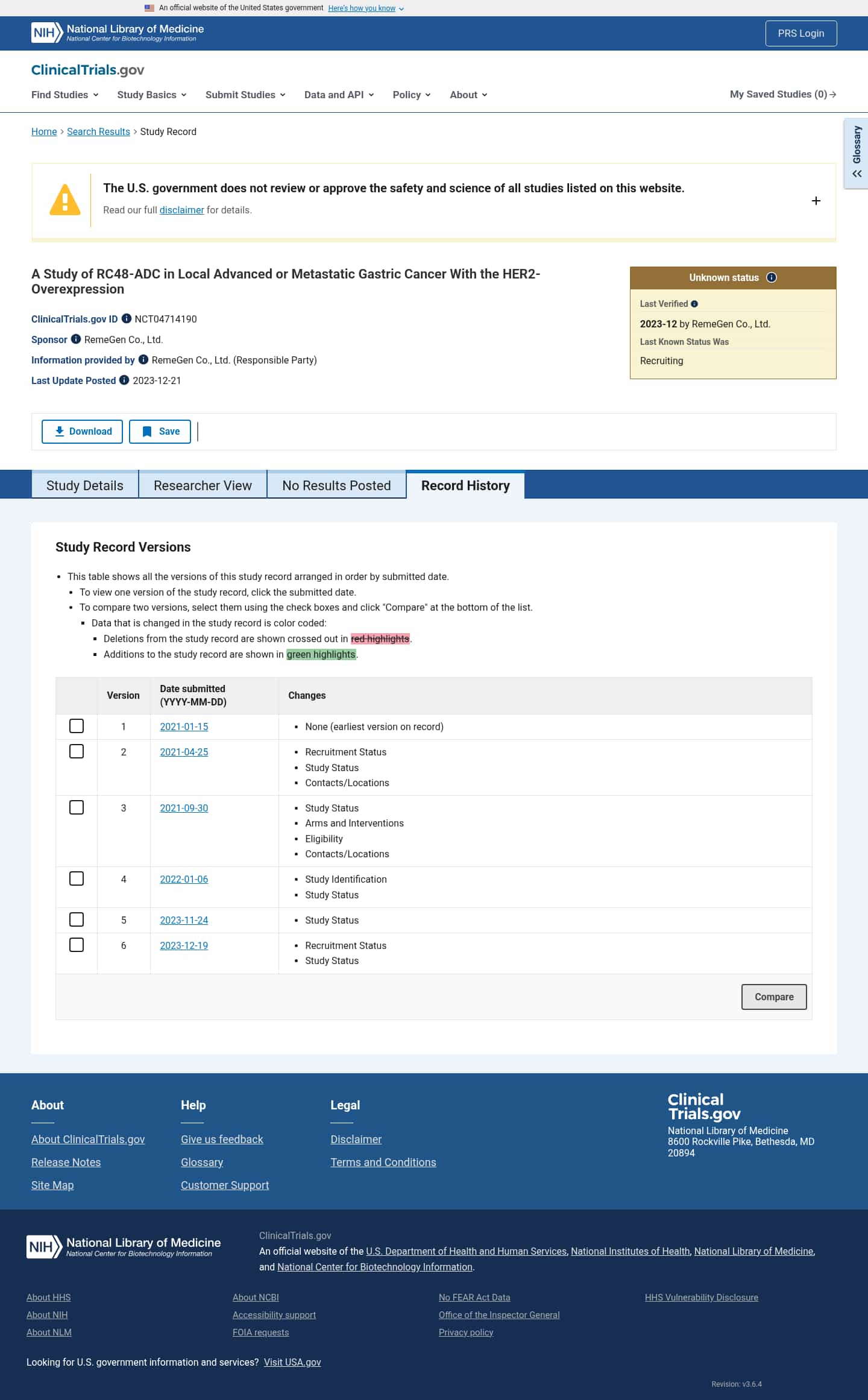 Latest website image capture