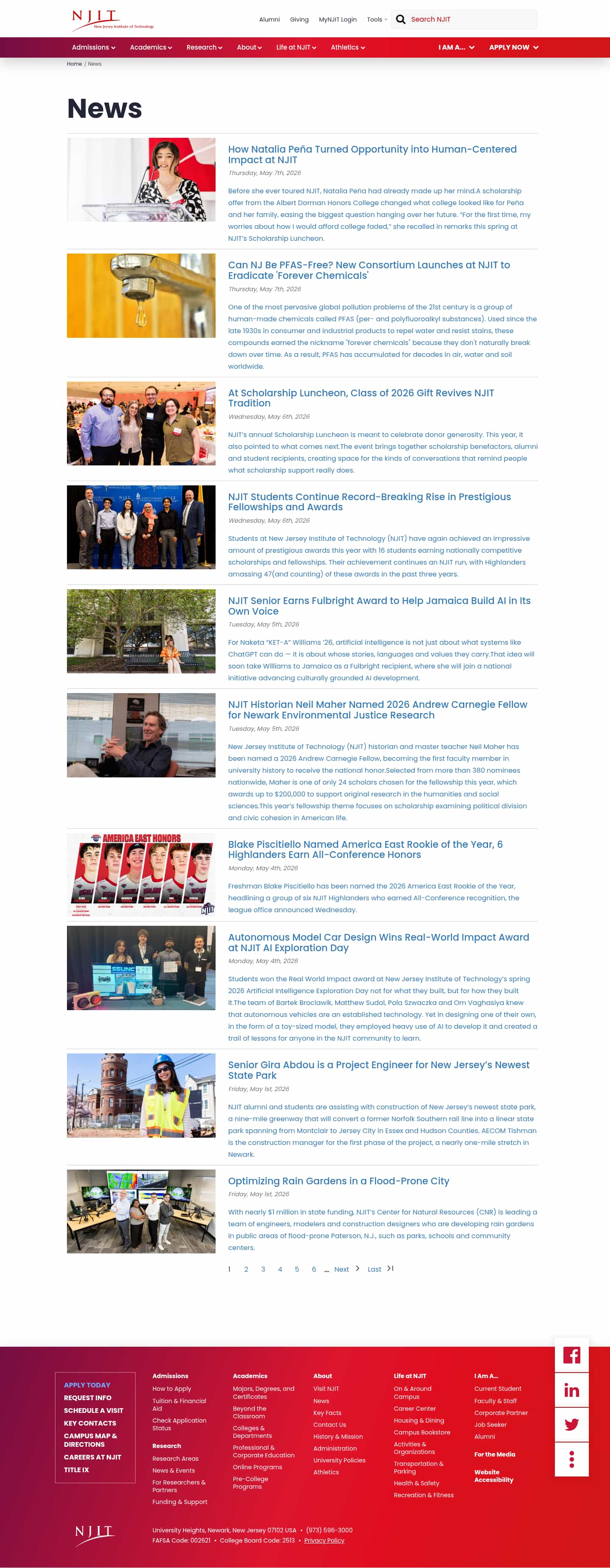 Latest website image capture