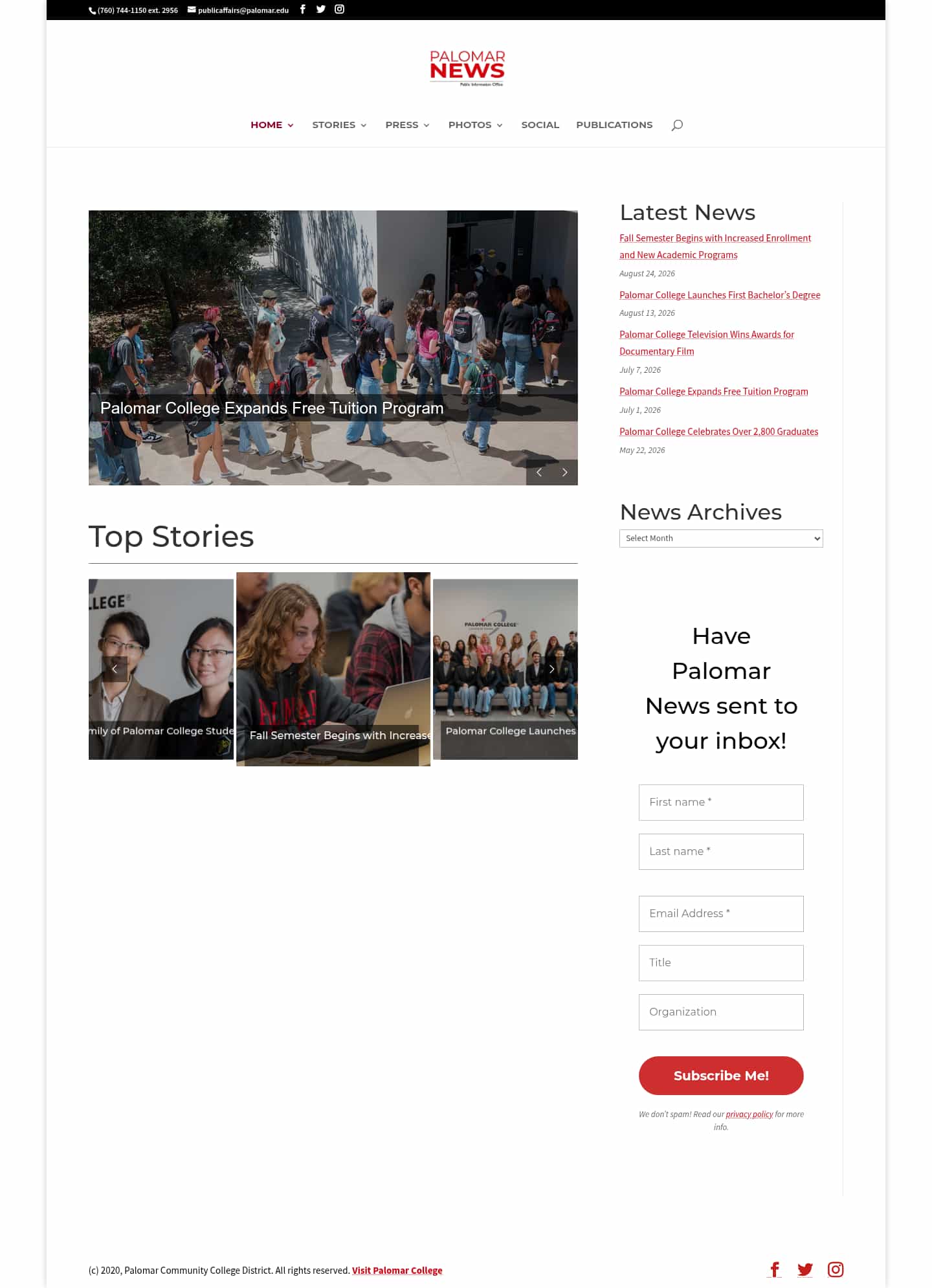 Latest website image capture
