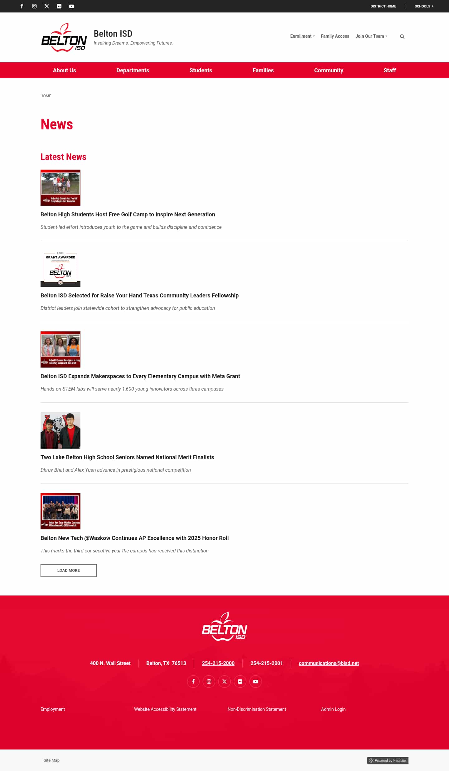 Latest website image capture