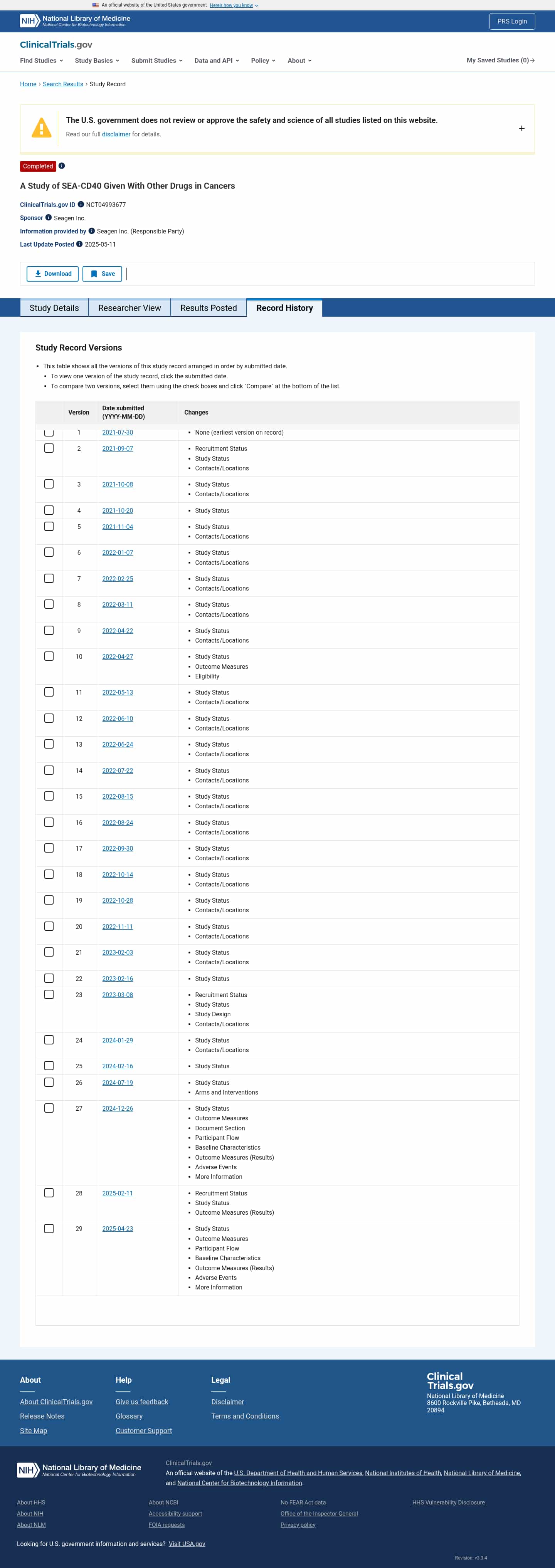 Latest website image capture