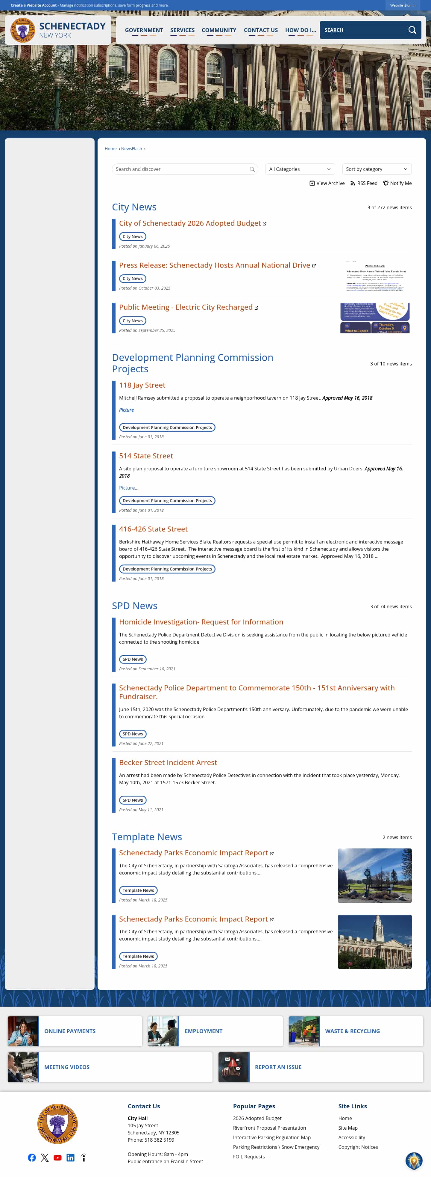 Latest website image capture