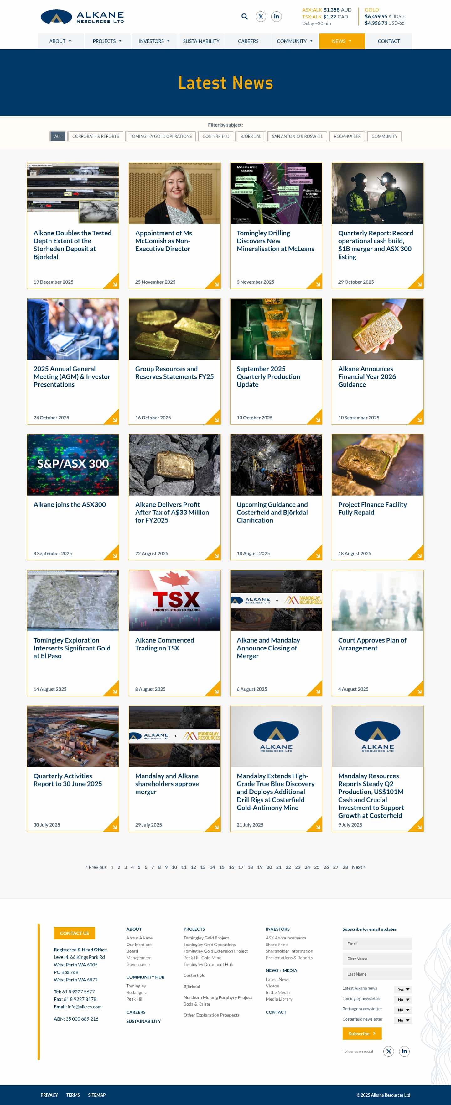 Latest website image capture