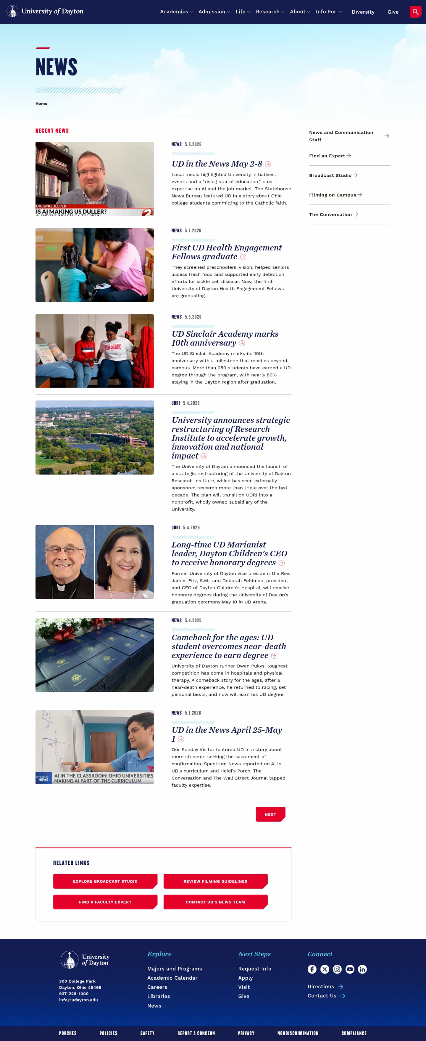Latest website image capture