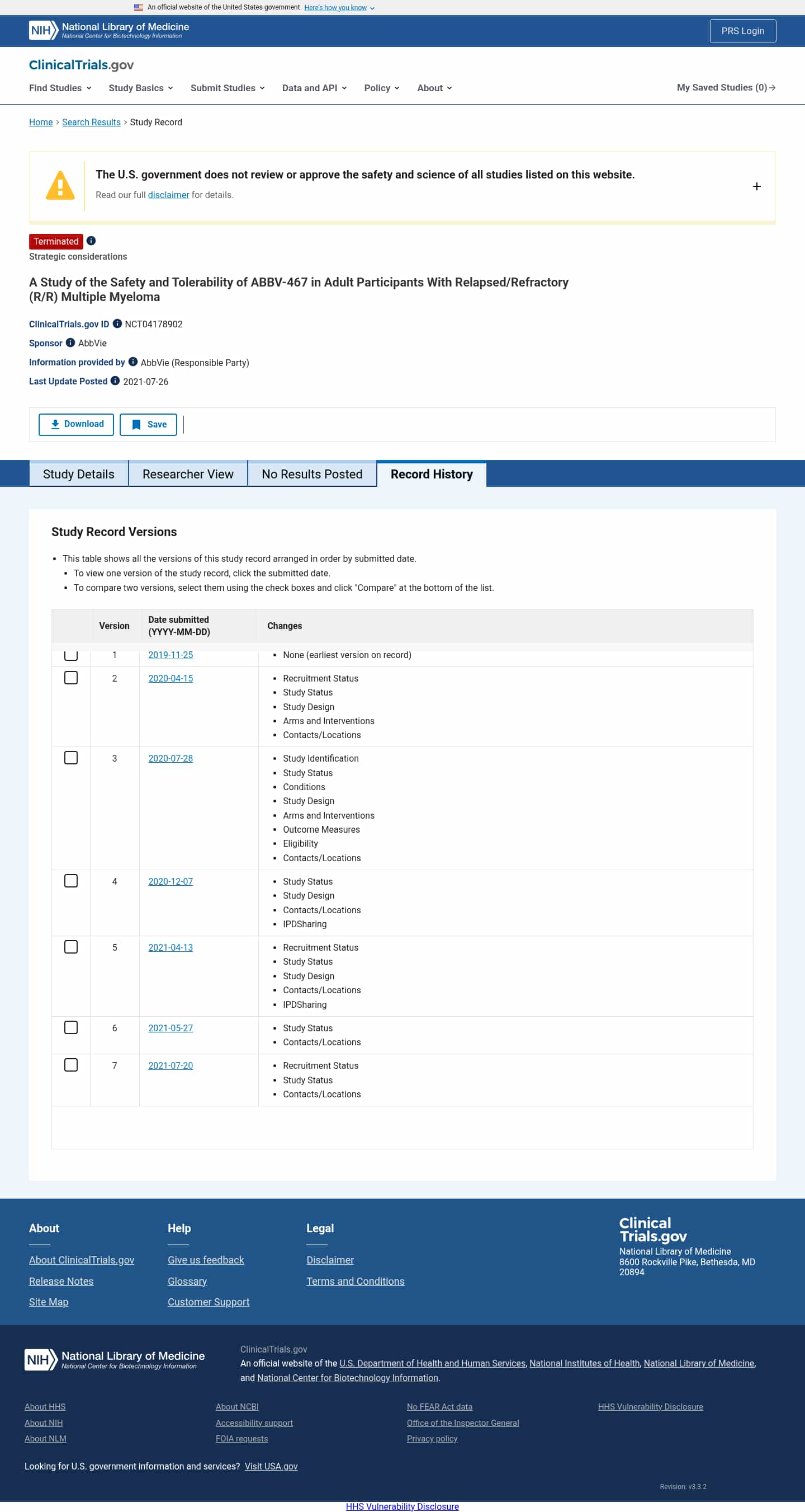Latest website image capture