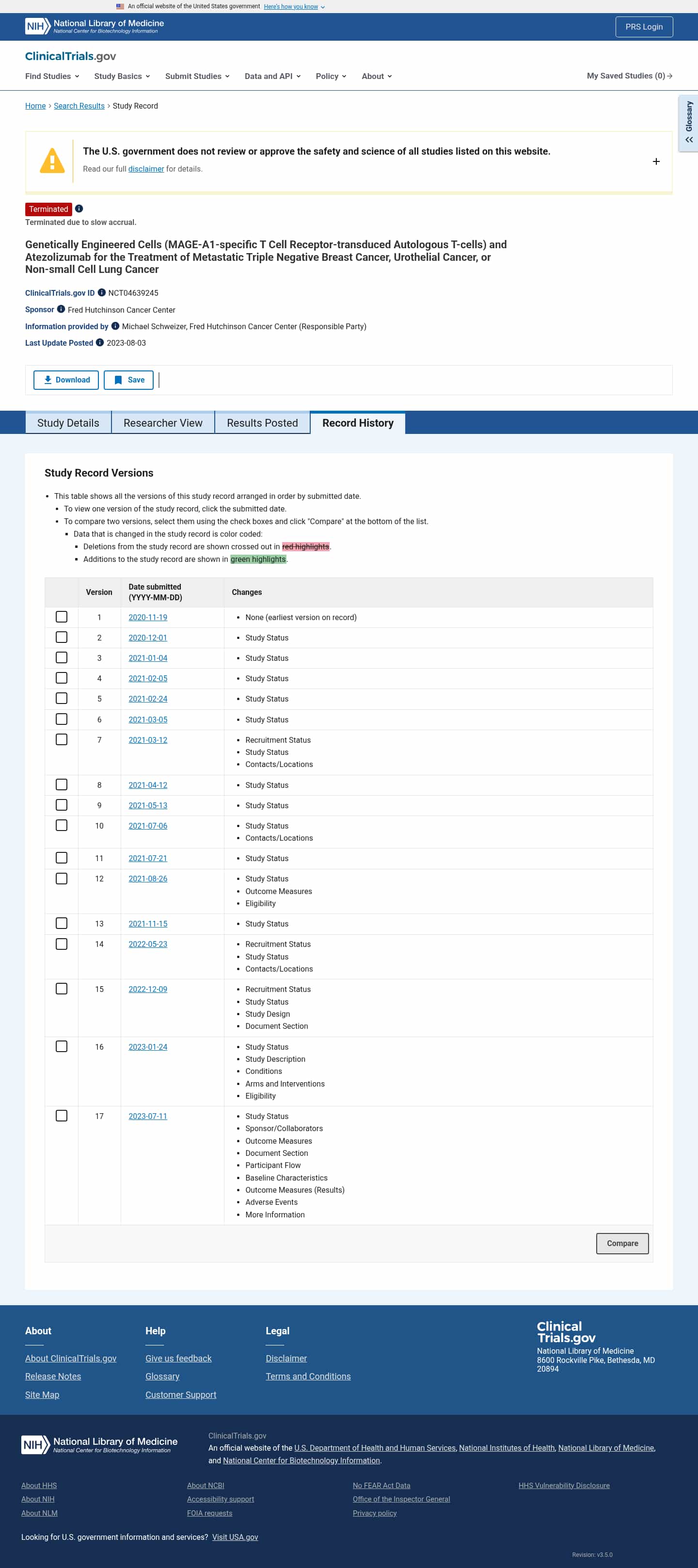 Latest website image capture
