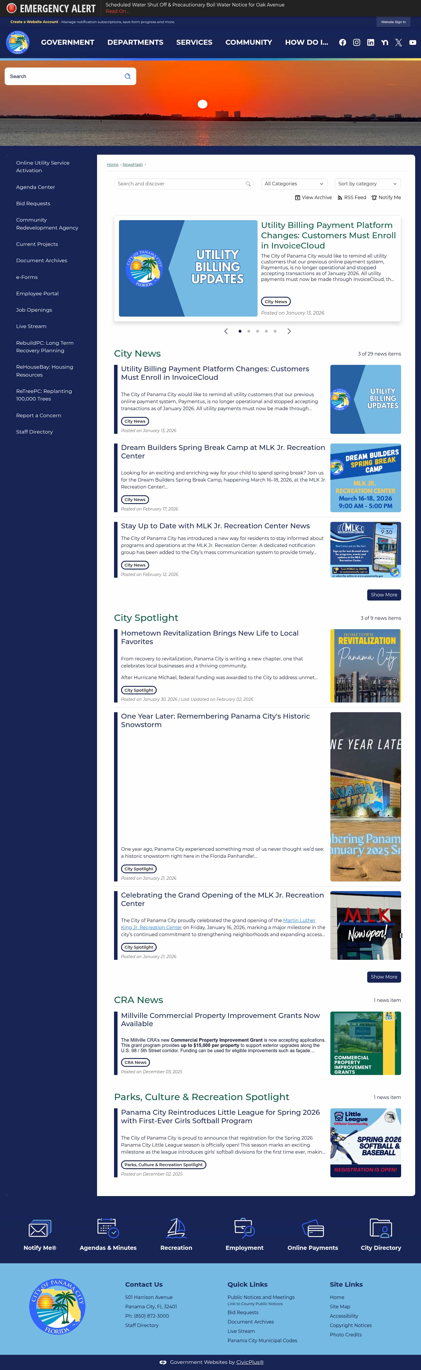 Latest website image capture