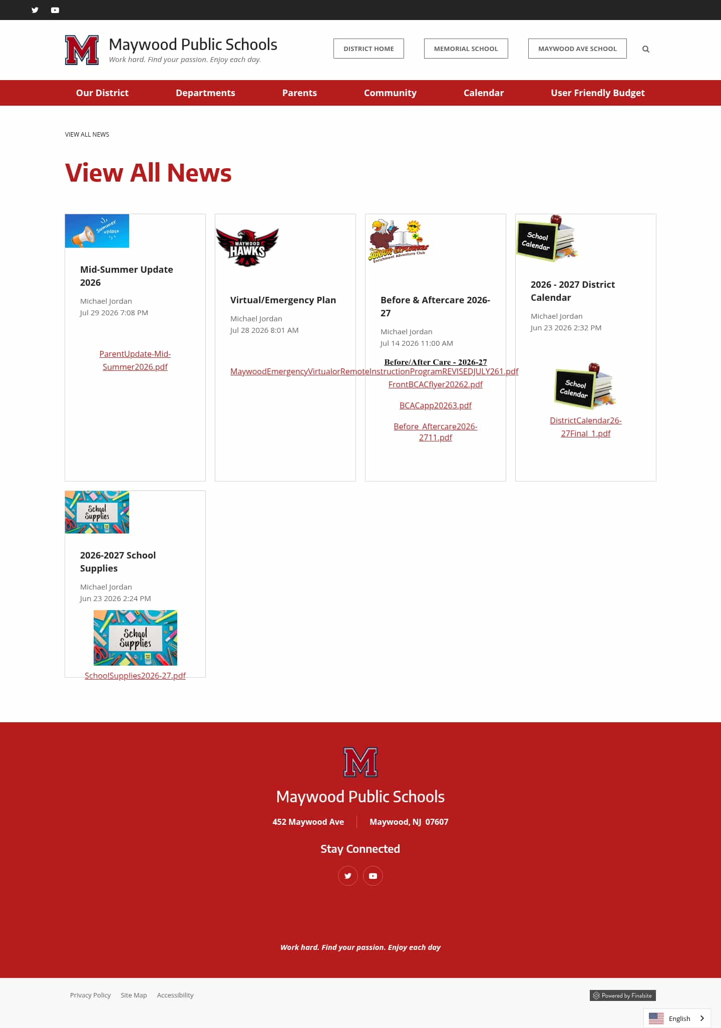 Latest website image capture
