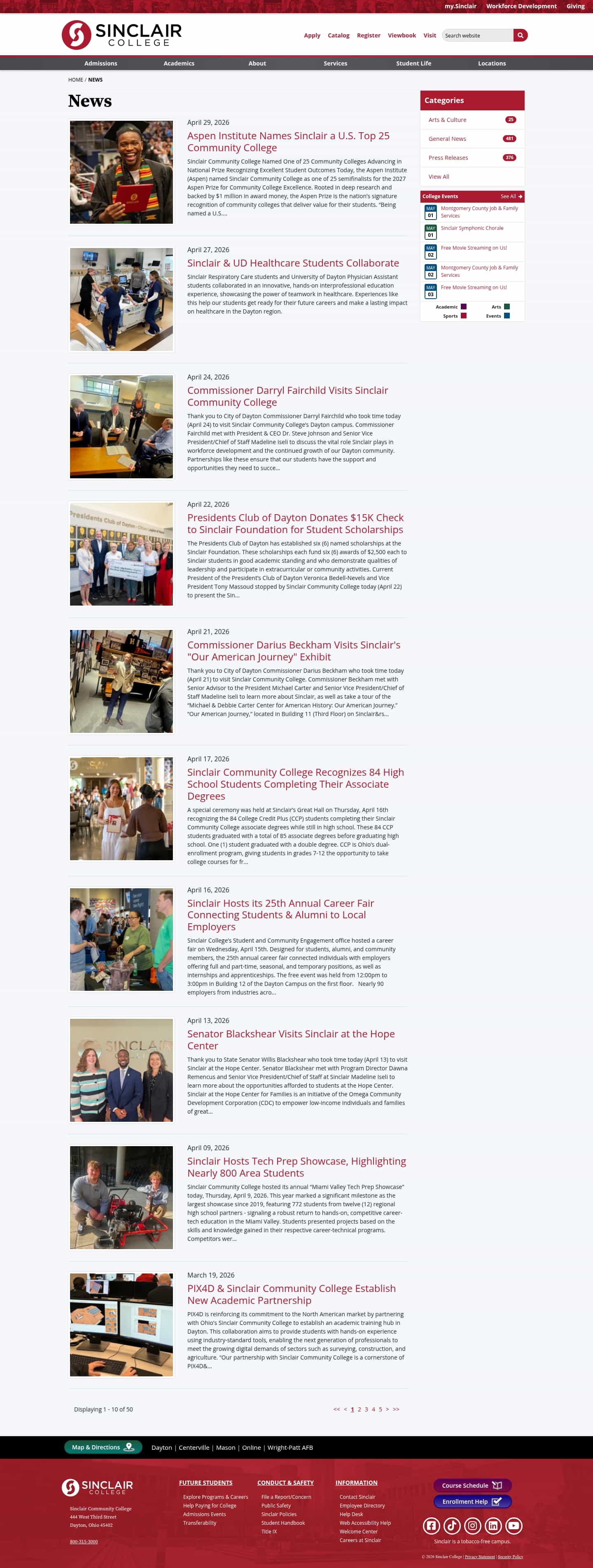 Latest website image capture