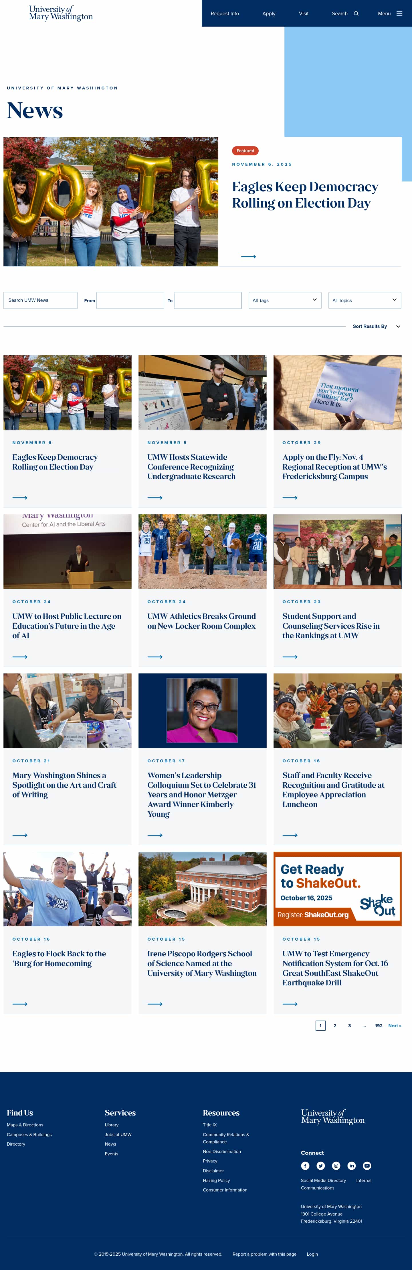 Latest website image capture