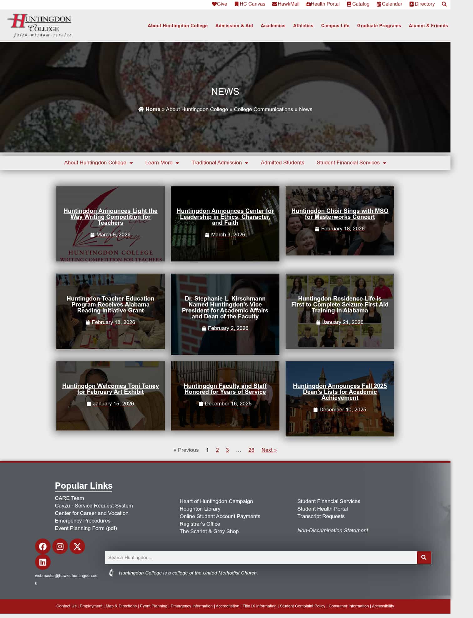 Latest website image capture