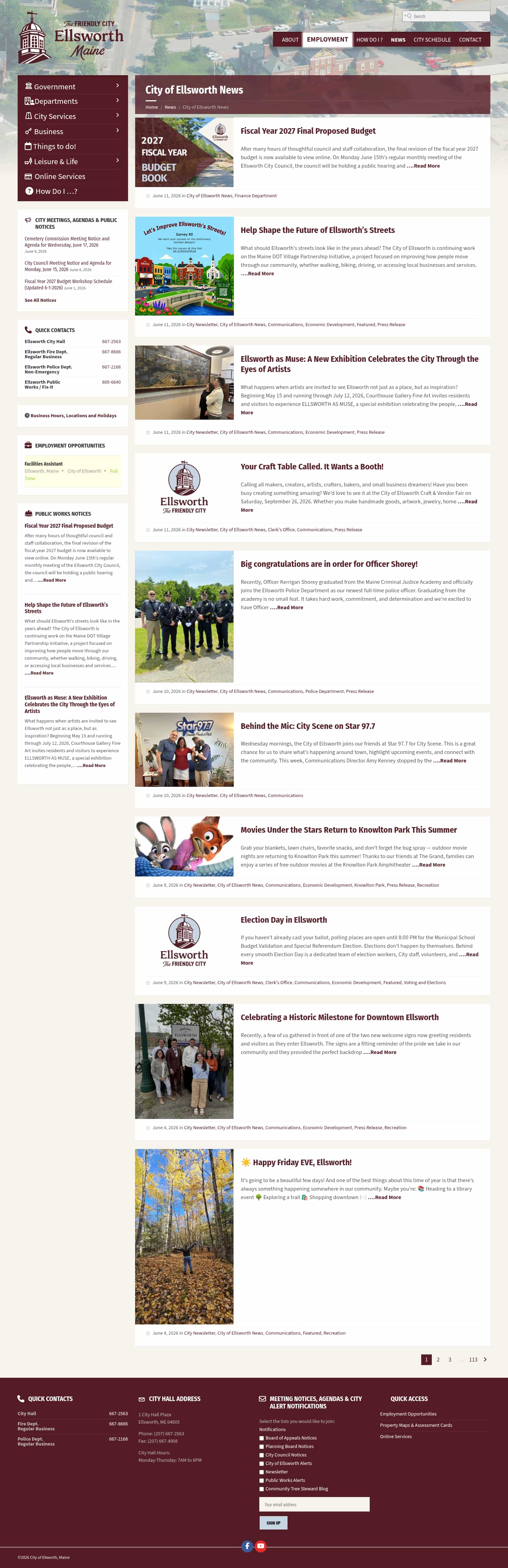 Latest website image capture
