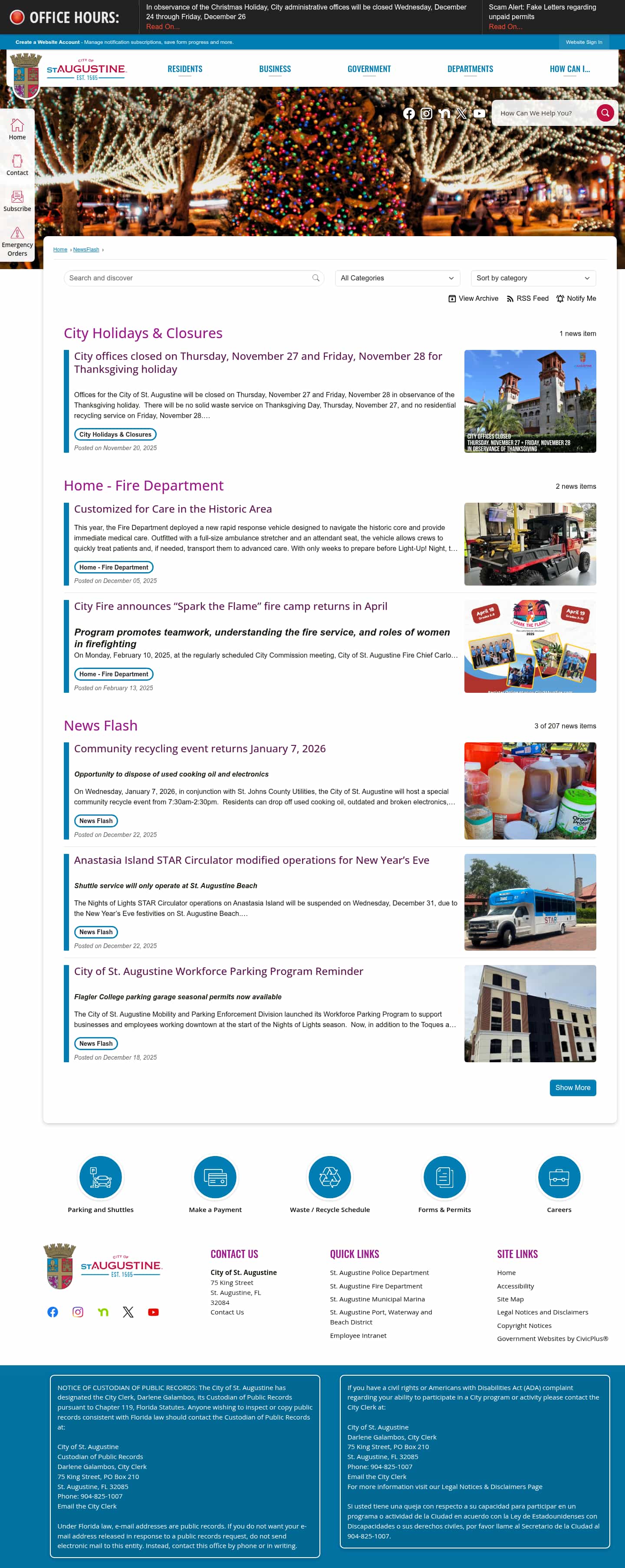 Latest website image capture