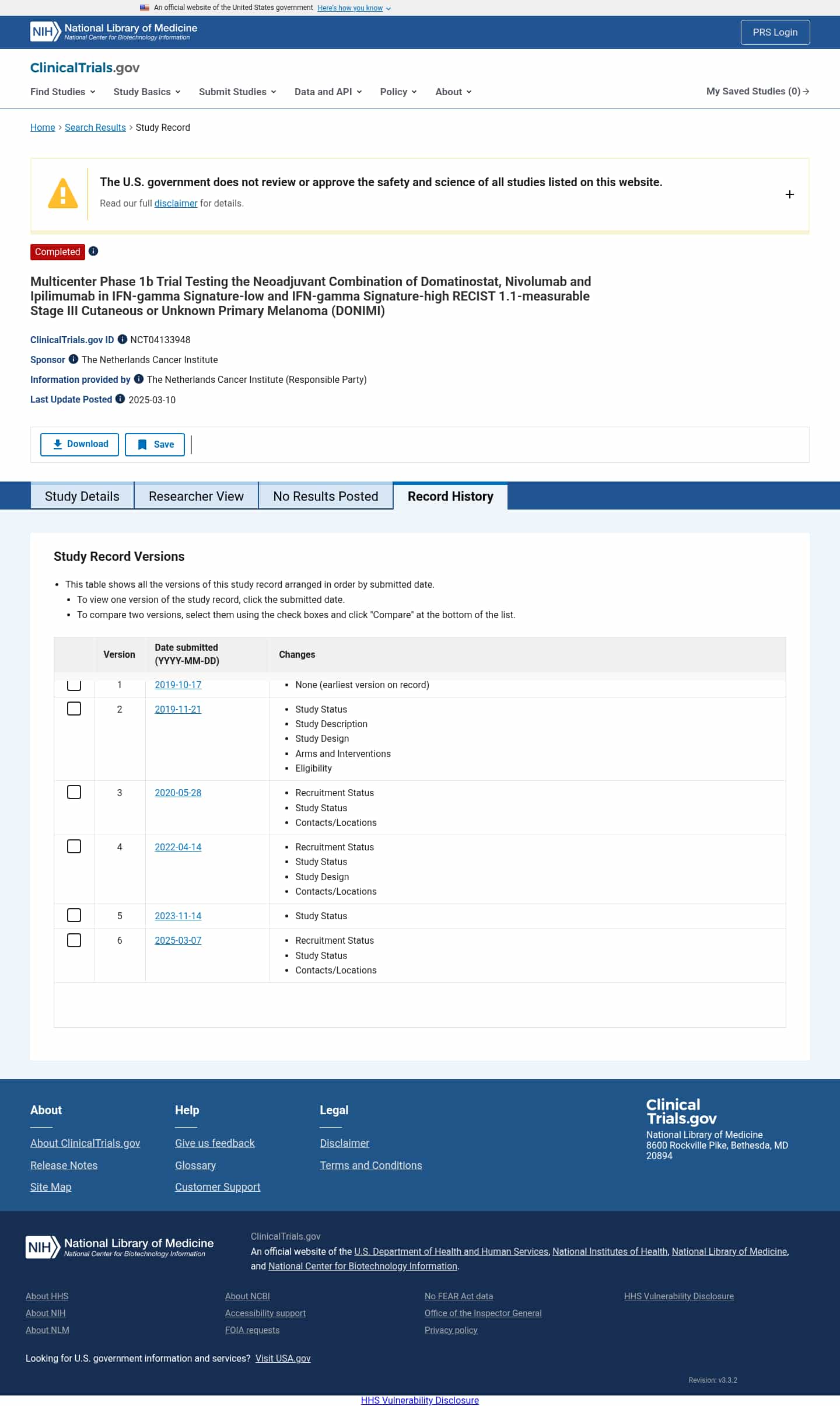 Latest website image capture