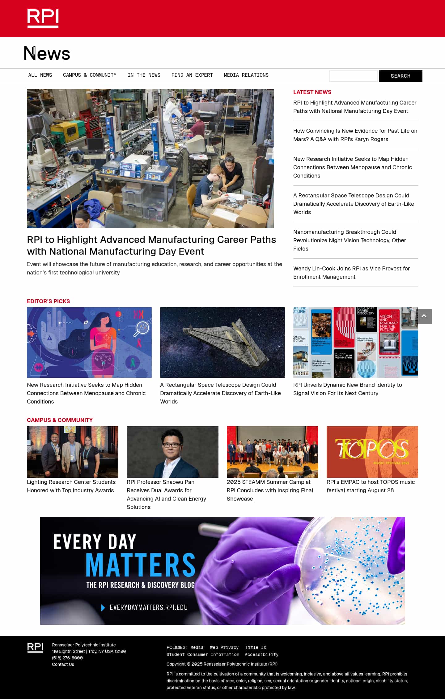 Latest website image capture