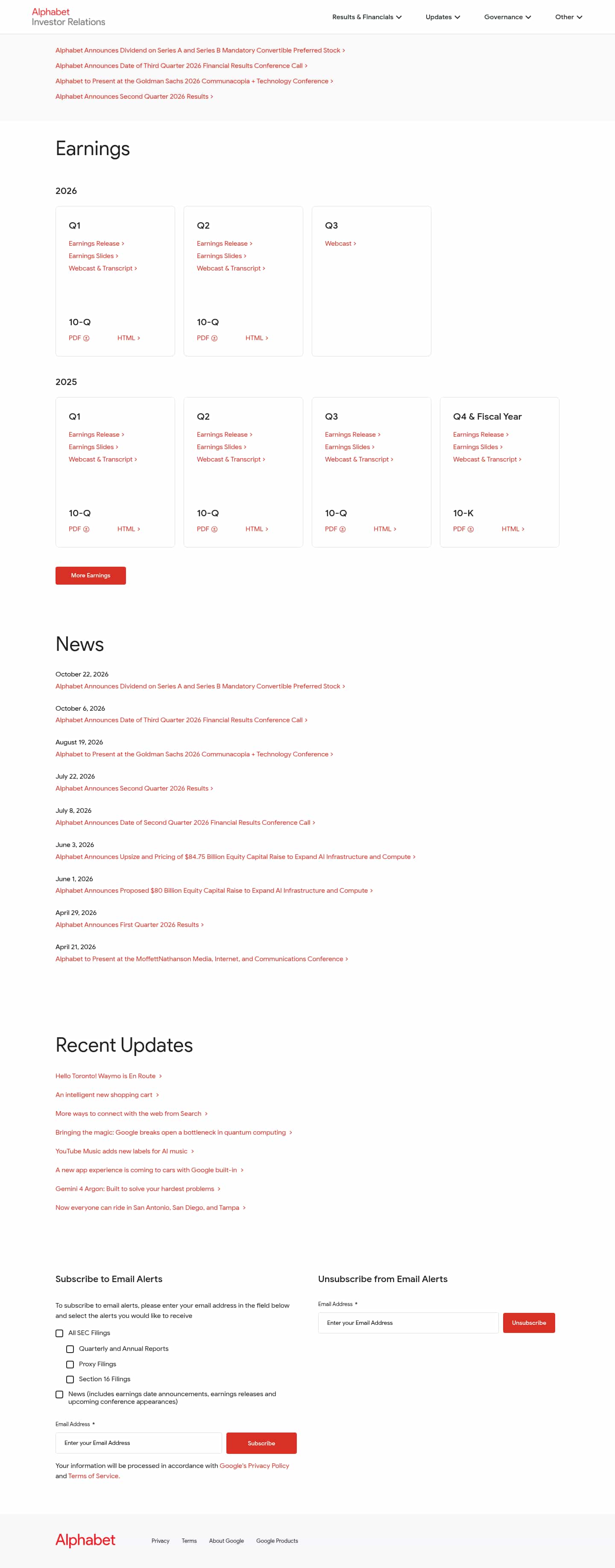 Latest website image capture